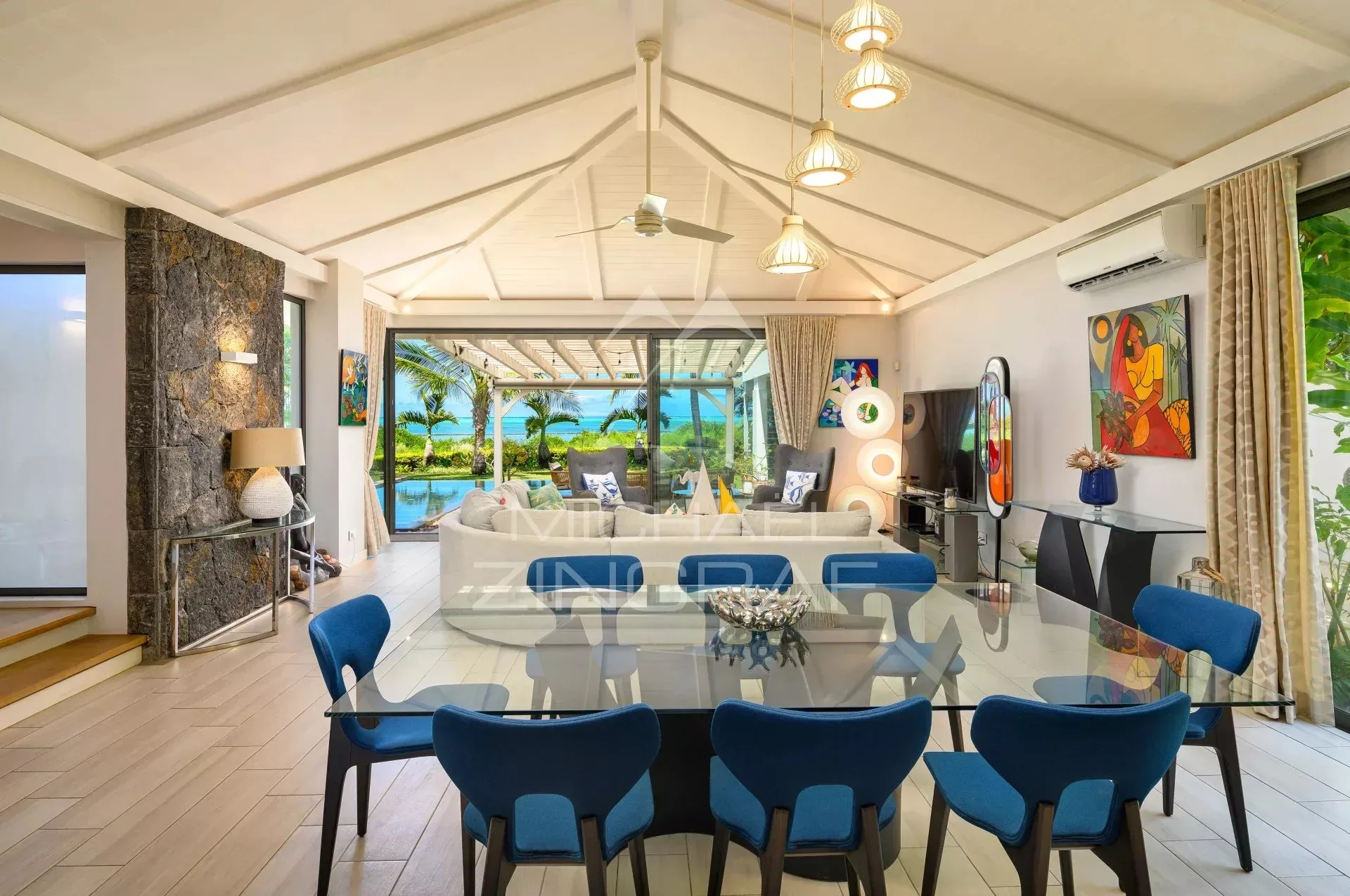 Le Privilège de Vivre Face au Lagon – Villa d’Exception à Haute Rive - 3