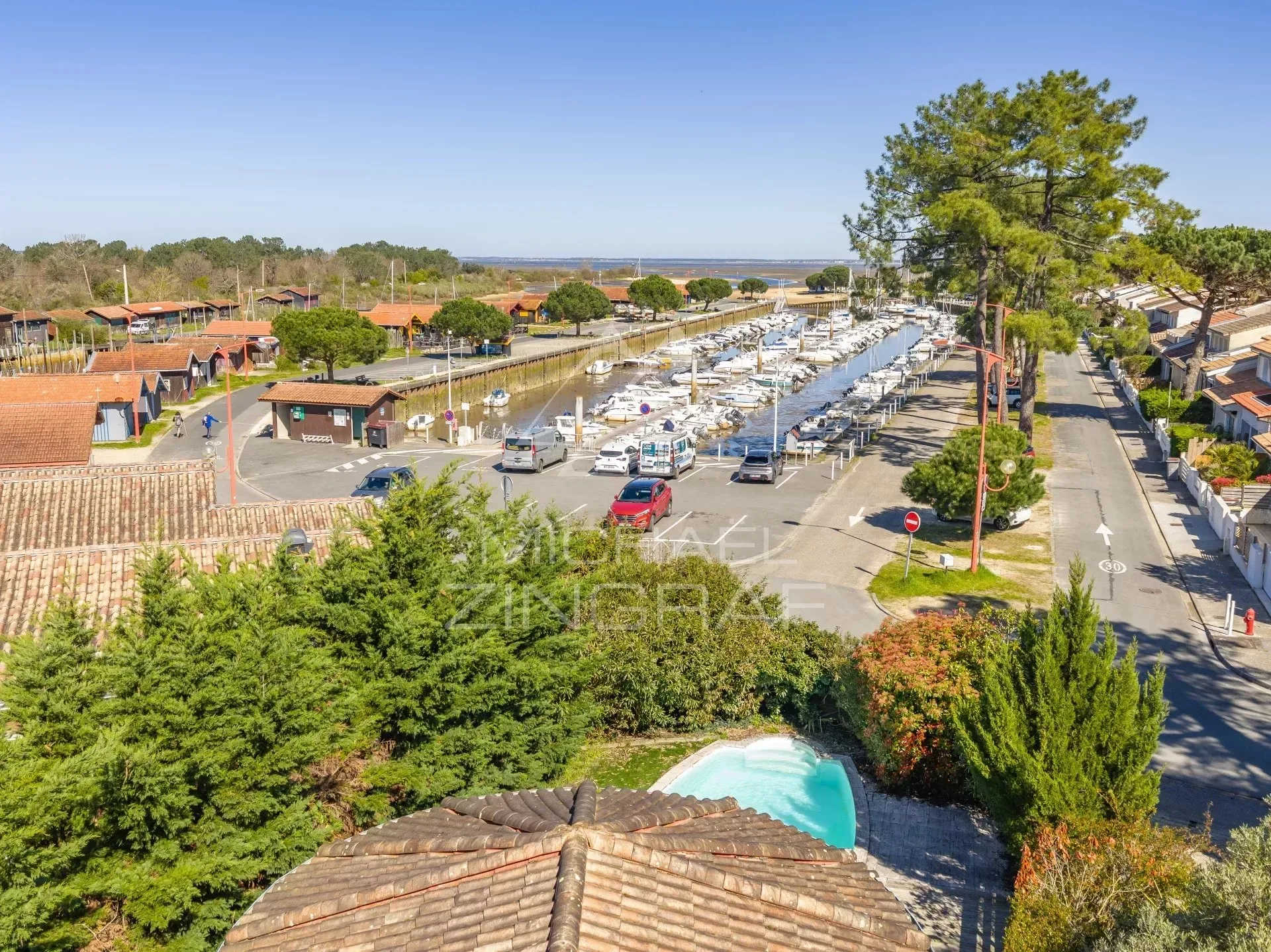 URGENT - Une villa d'architecte dans un décor authentique au Port de la Hume - 23