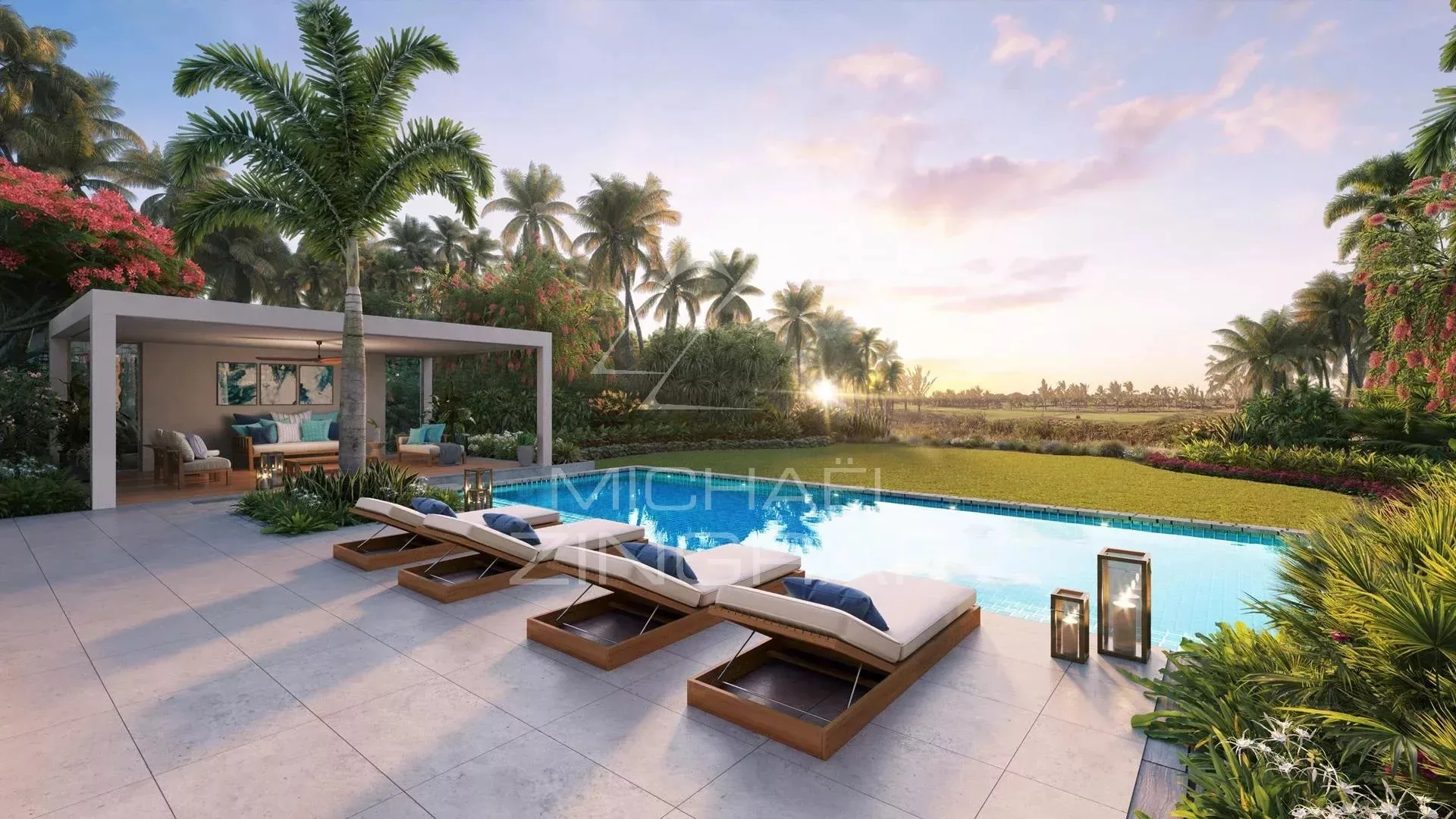 Opportunité exceptionnelle – Villa Fairway 5 suites au sein du domaine de golf de Mont Choisy - 3