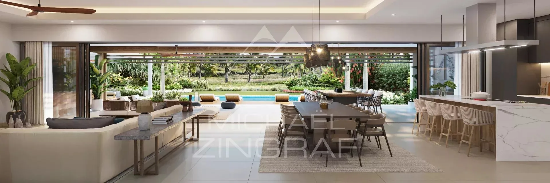 Opportunité exceptionnelle – Villa Fairway 5 suites au sein du domaine de golf de Mont Choisy - 9