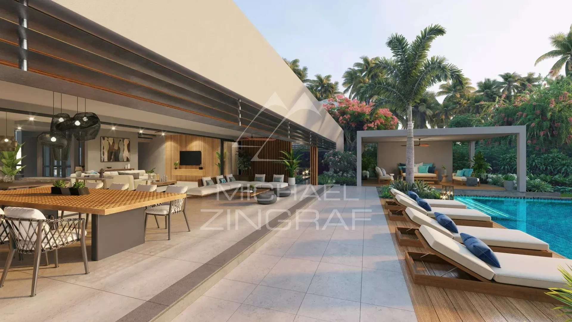 Opportunité exceptionnelle – Villa Fairway 5 suites au sein du domaine de golf de Mont Choisy - 11