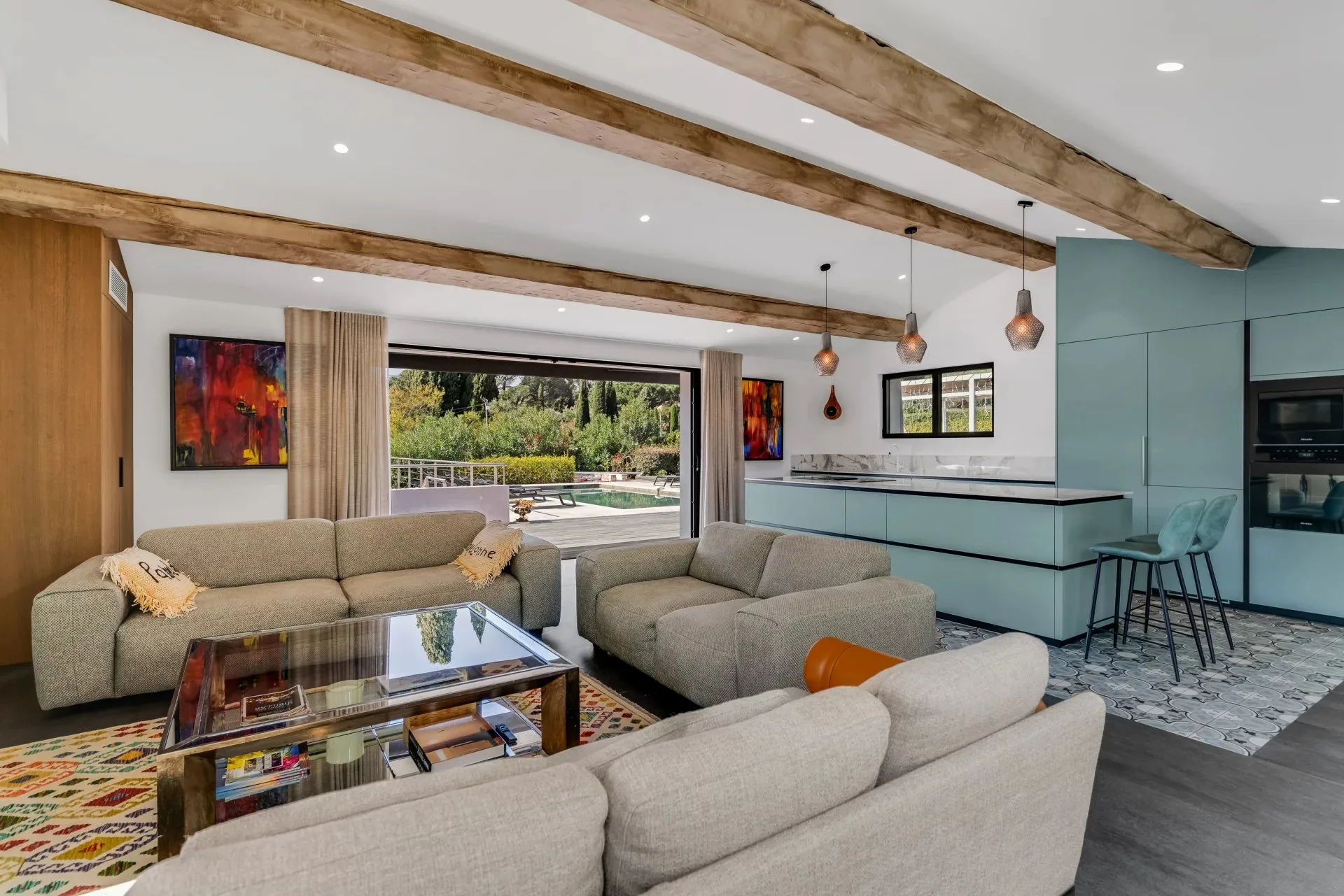 Gigaro, superbe maison dans un domaine privé, à quelques pas des plages de Gigaro - 2
