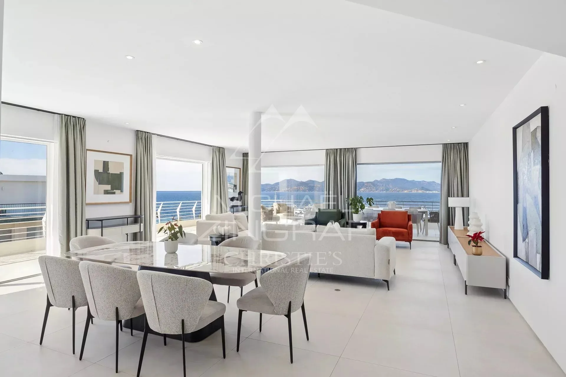Cannes – Croisette – Penthouse d’exception avec toit-terrasse et vue mer panoramique - 3