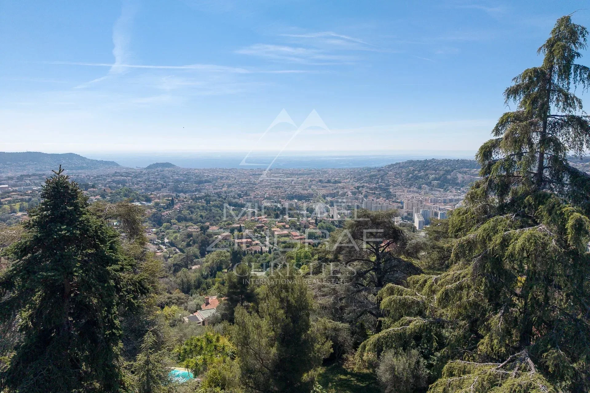 Nice - Haut Gairaut - Bastide de charme et terrain d’exception vue mer - 4