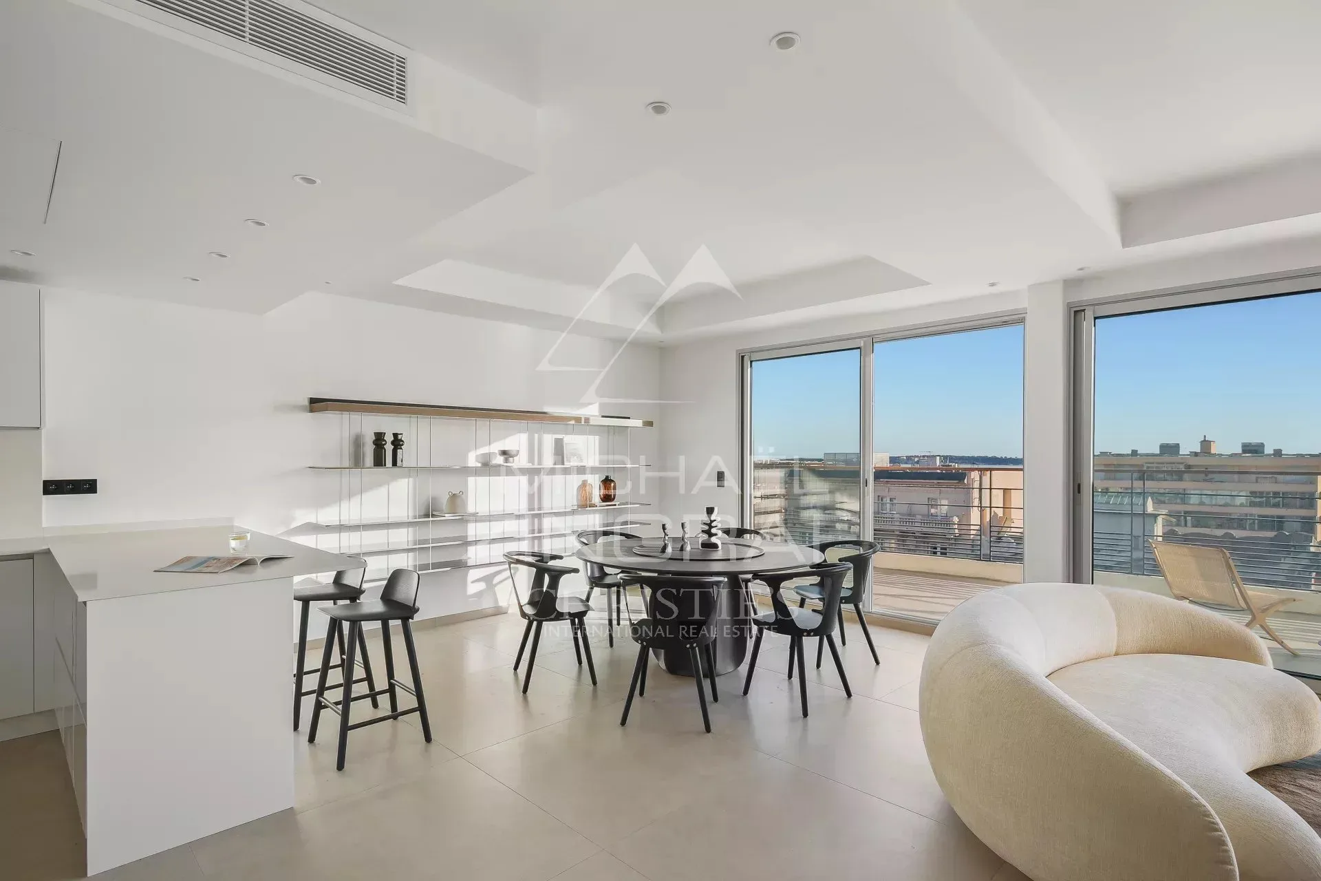 Cannes -  Proche Centre - Penthouse d'exception -Grandes terrasses - Vue mer panoramique - 6