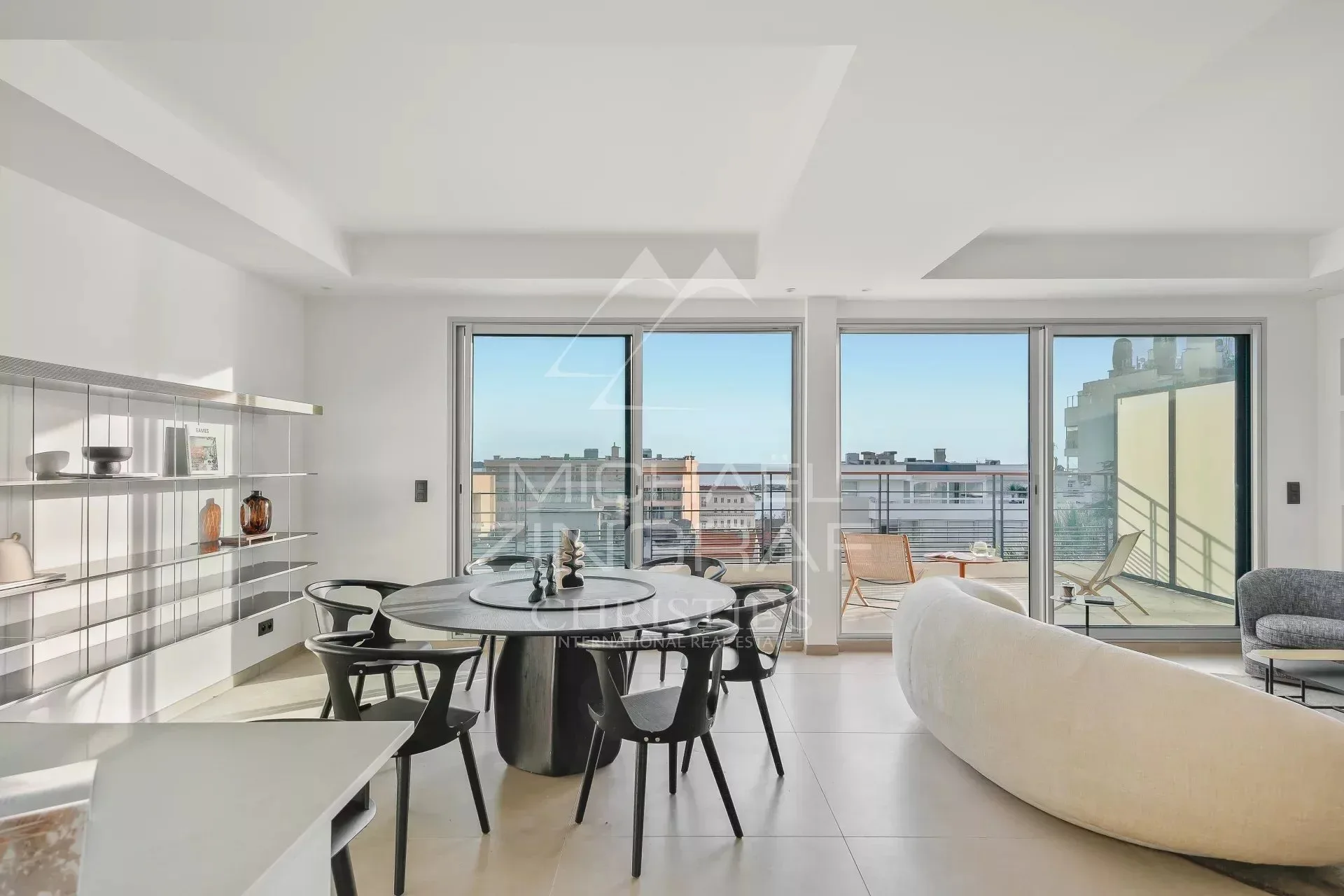 Cannes -  Proche Centre - Penthouse d'exception -Grandes terrasses - Vue mer panoramique - 8