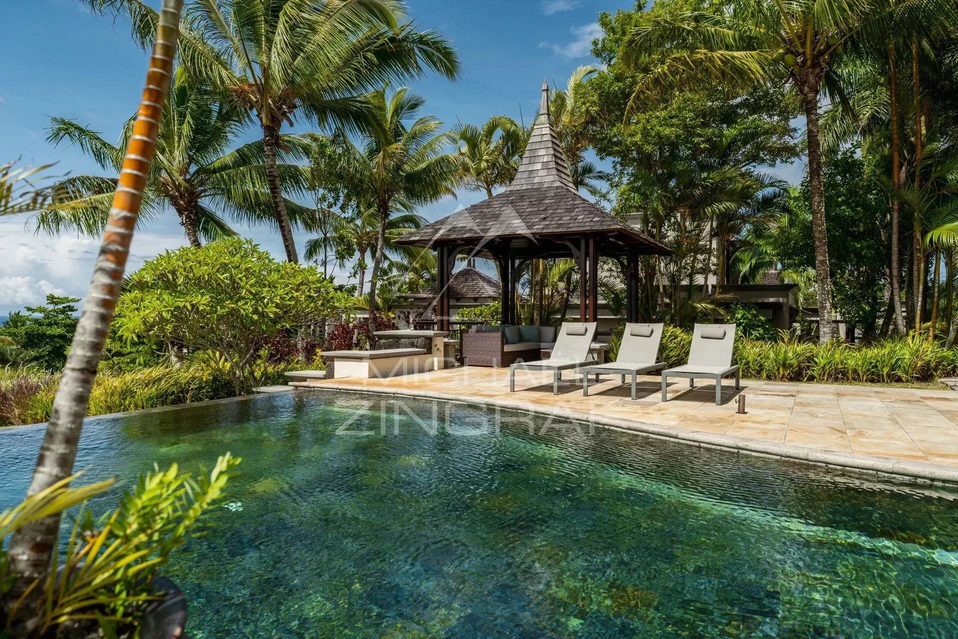 Île Maurice – Villa avec vues sur la nature et l’océan – Bel Ombre - 4