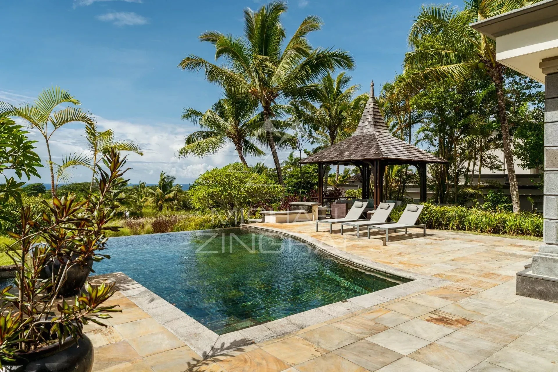 Île Maurice – Villa avec vues sur la nature et l’océan – Bel Ombre - 2