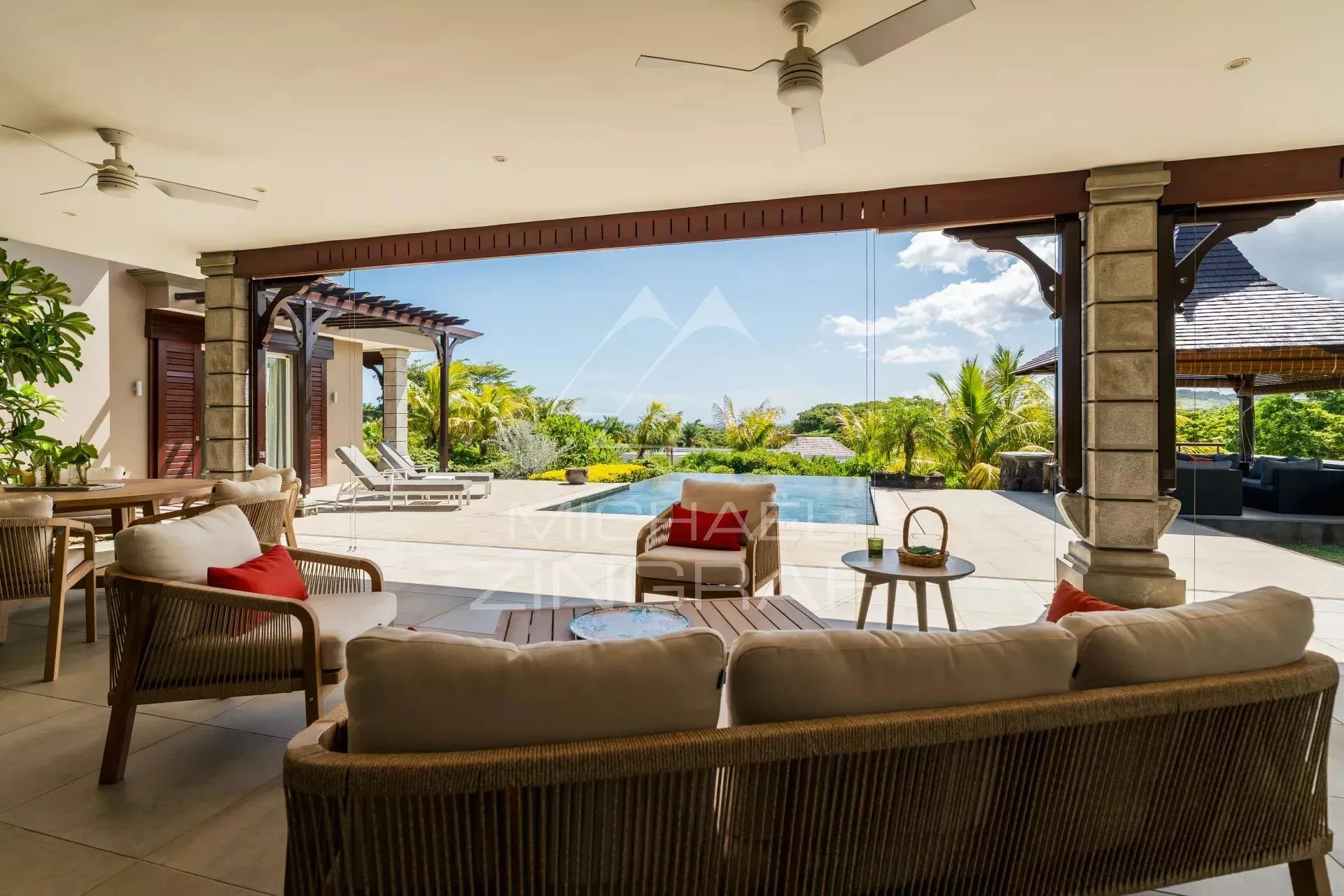 Île Maurice – Villa de plain-pied avec vue mer – Bel Ombre - 10