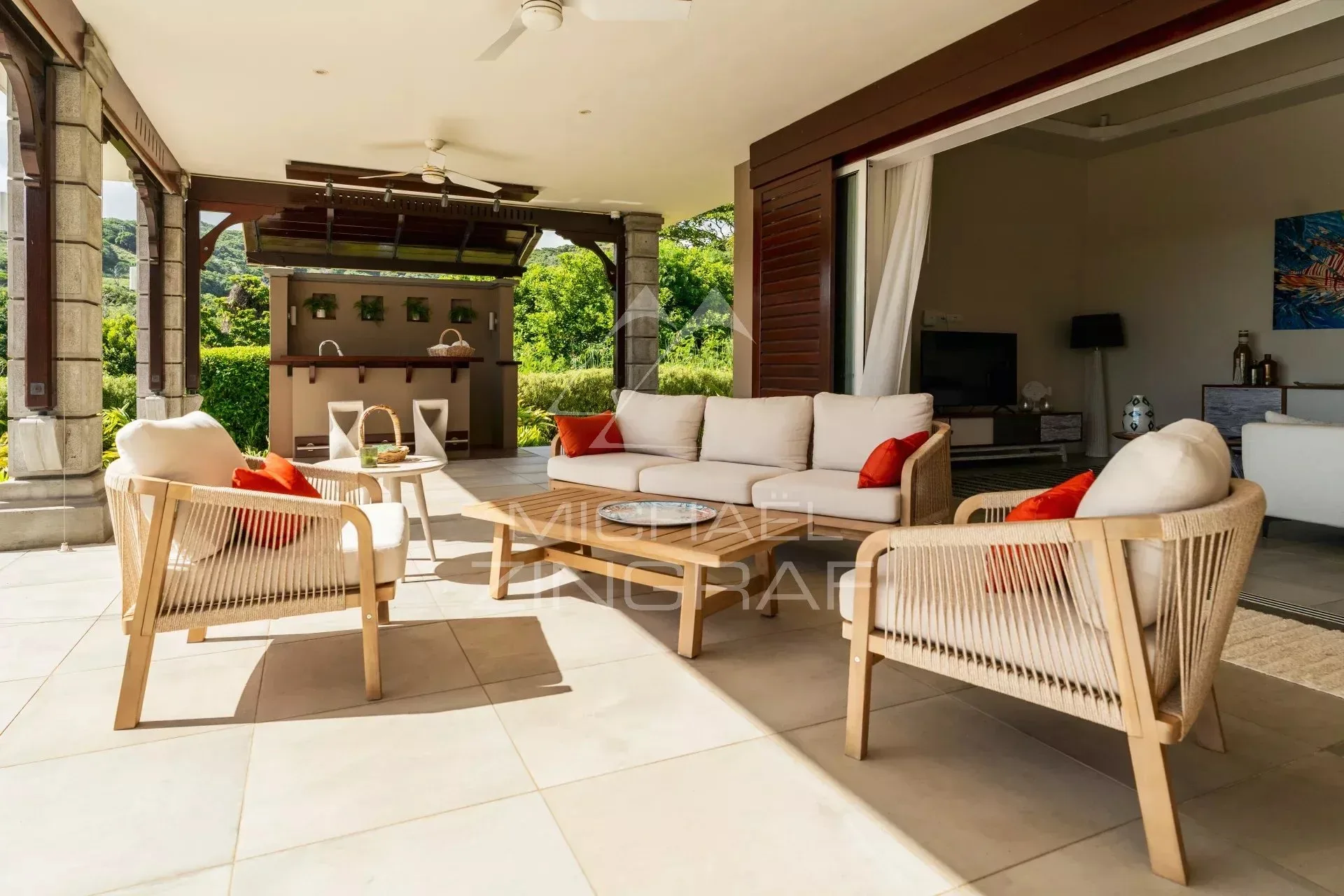 Île Maurice – Villa de plain-pied avec vue mer – Bel Ombre - 12