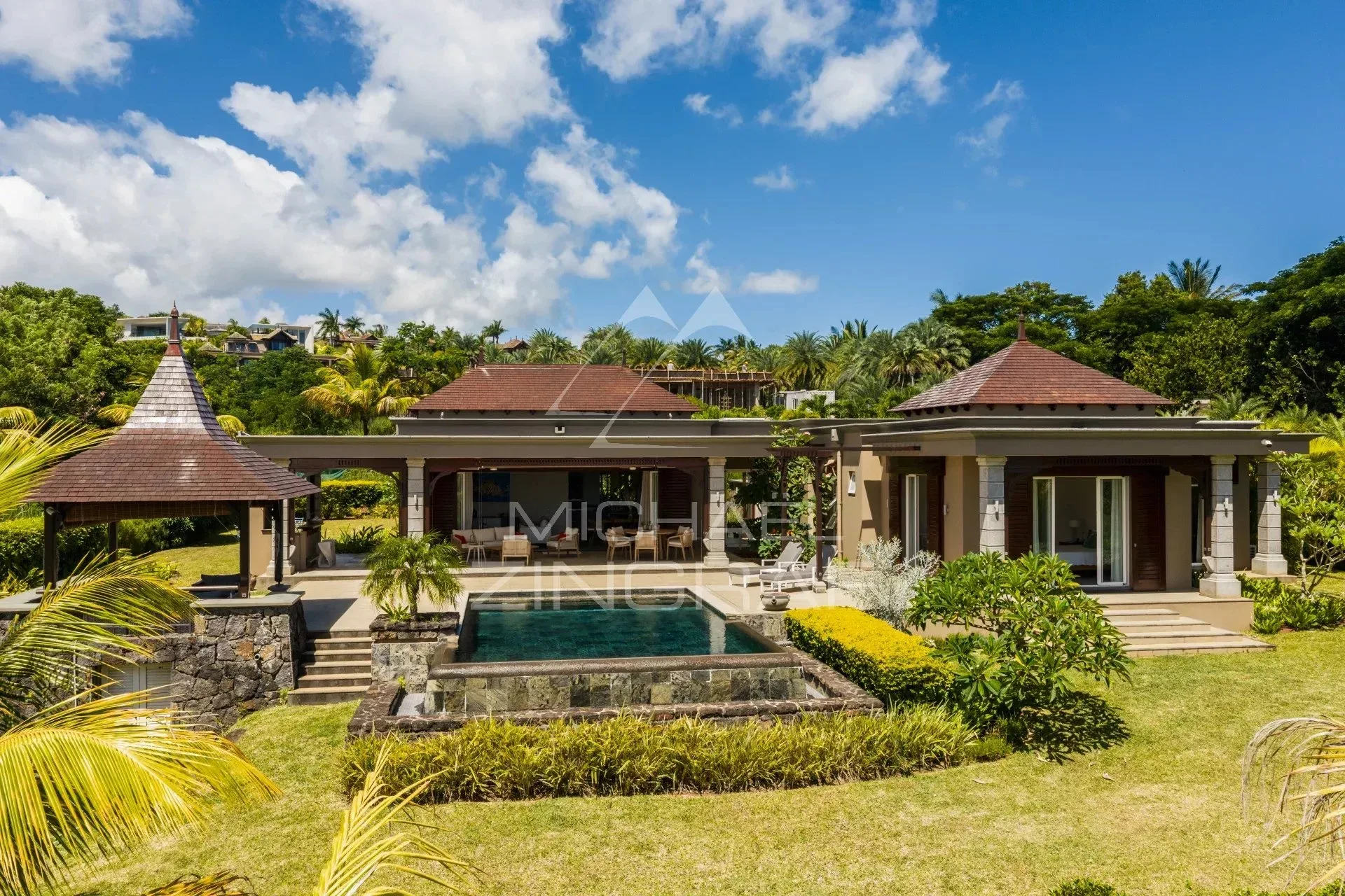 Île Maurice – Villa de plain-pied avec vue mer – Bel Ombre - 2