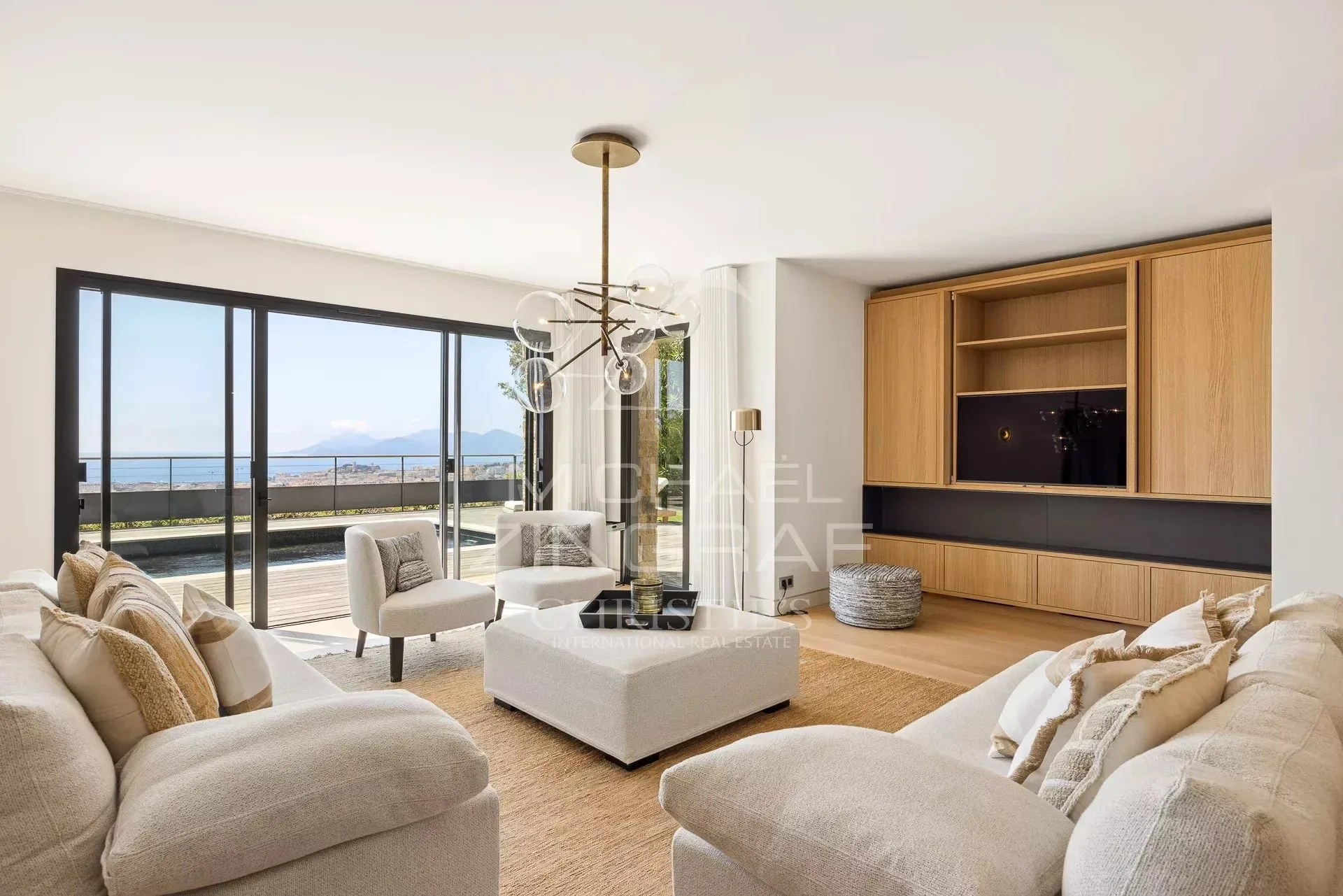 Cannes Californie – Villa contemporaine avec vue mer panoramique - 5