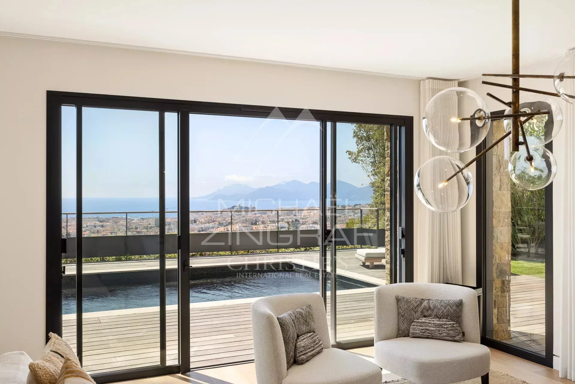 Cannes Californie – Villa contemporaine avec vue mer panoramique - 6