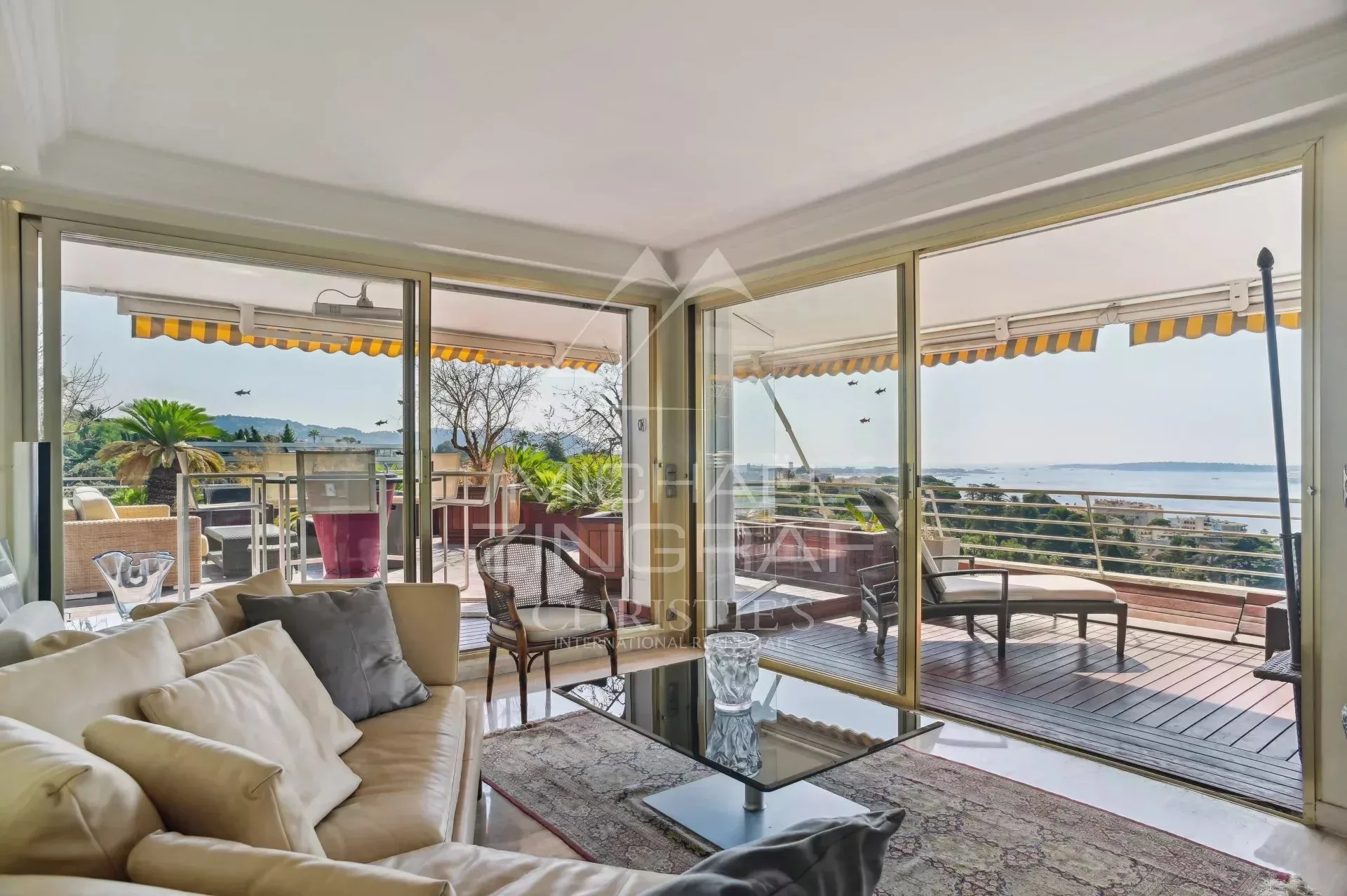 T3 A RENOVER - CANNES, CROIX DES GARDES – VUE MER PANORAMIQUE - 7