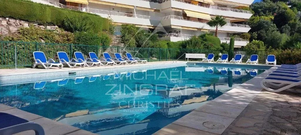 T3 A RENOVER - CANNES, CROIX DES GARDES – VUE MER PANORAMIQUE - 29