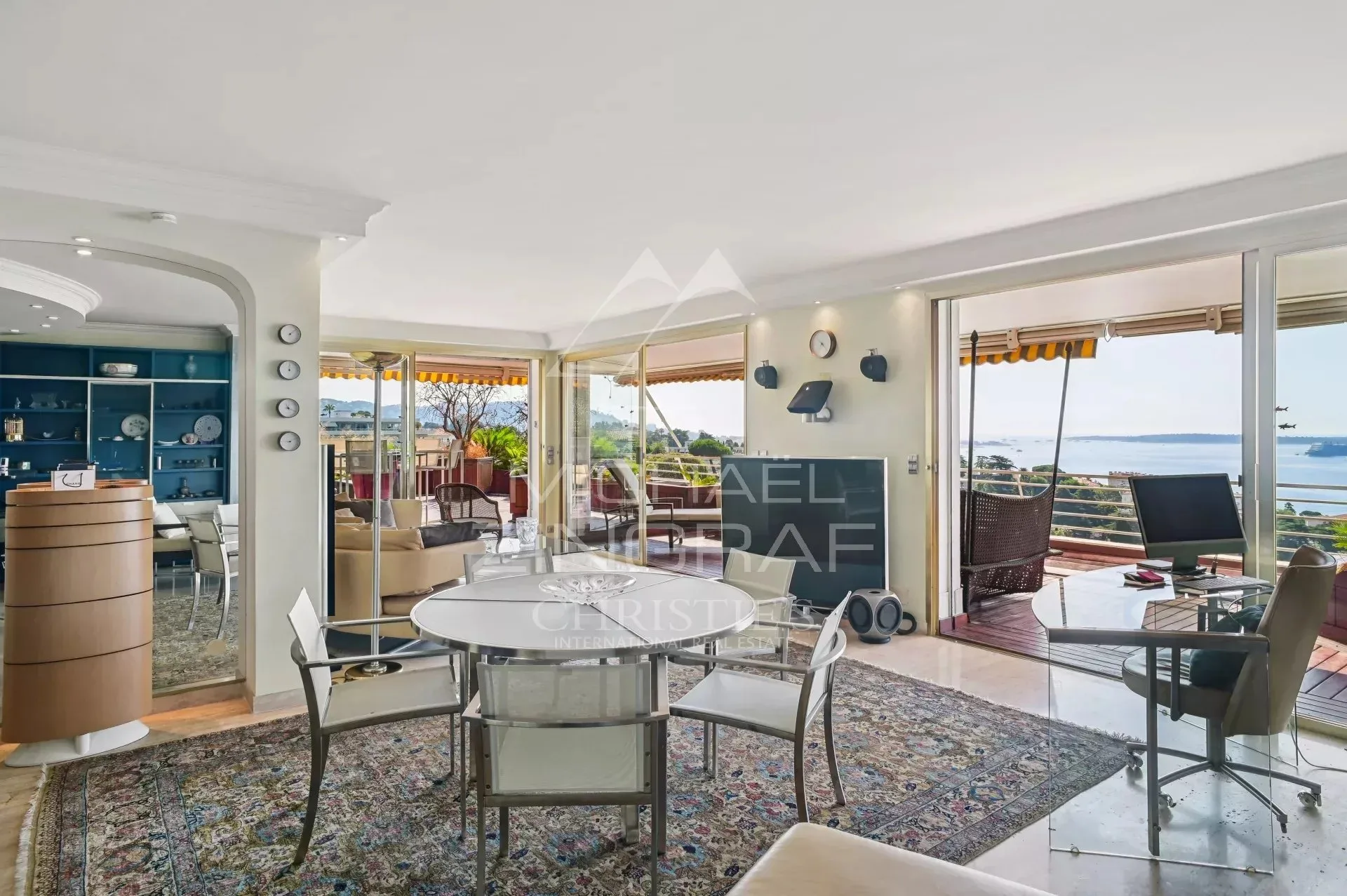 T3 A RENOVER - CANNES, CROIX DES GARDES – VUE MER PANORAMIQUE - 8