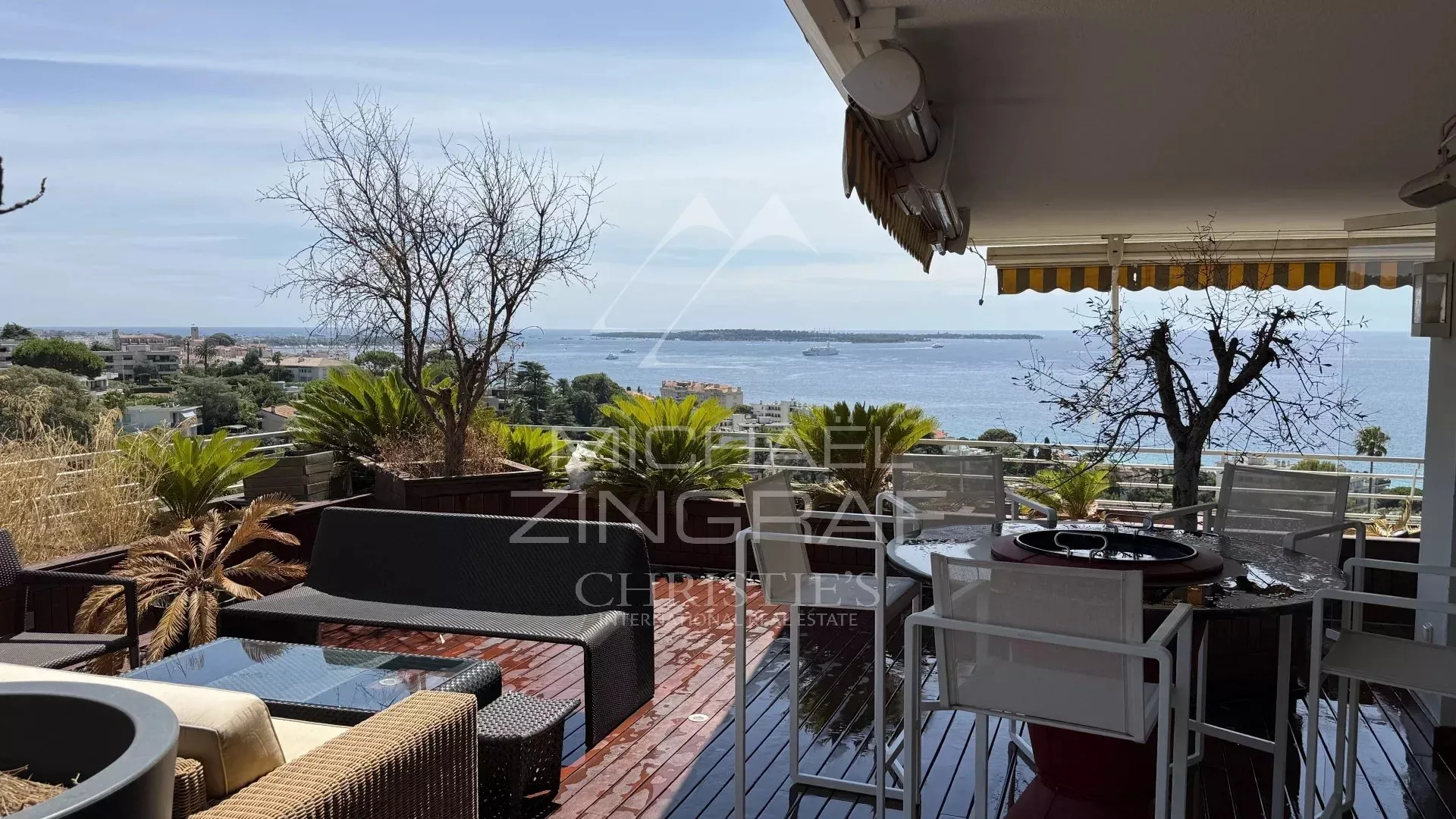 T3 A RENOVER - CANNES, CROIX DES GARDES – VUE MER PANORAMIQUE - 20