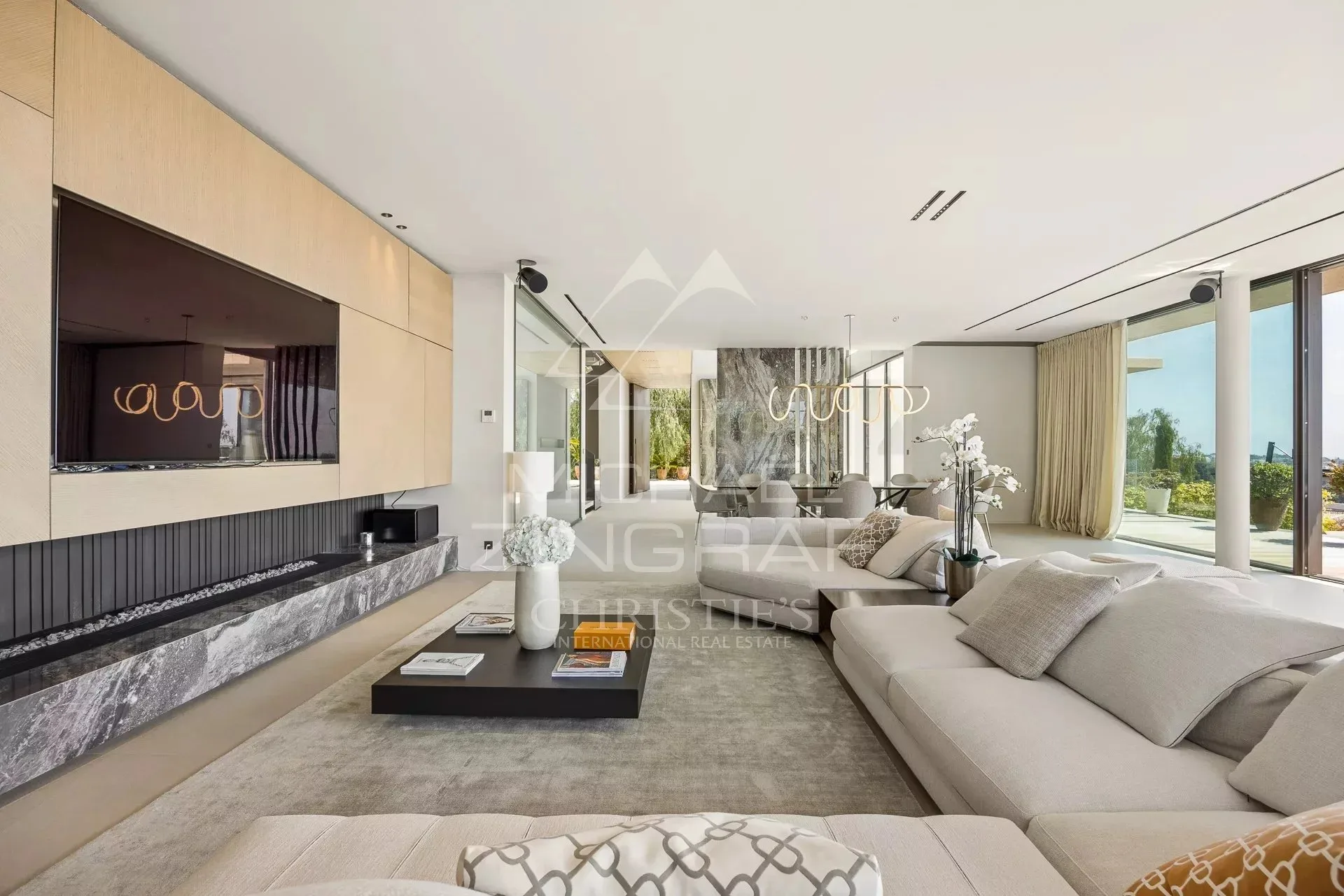 Aux portes de Cannes - Villa d’architecte neuve avec vue mer panoramique - 5
