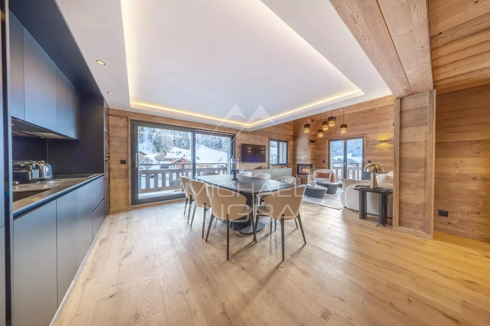 Appartement attique rénové Rochebrune - Quatre chambres - Vues panoramiques - 3