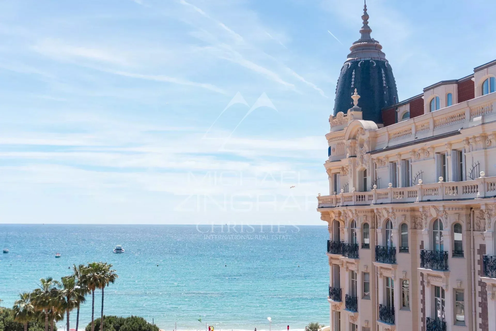 EXCLUSIVITE - CANNES Proche Carlton - Appartement d'exception avec spacieuse terrasse  vue mer - 4
