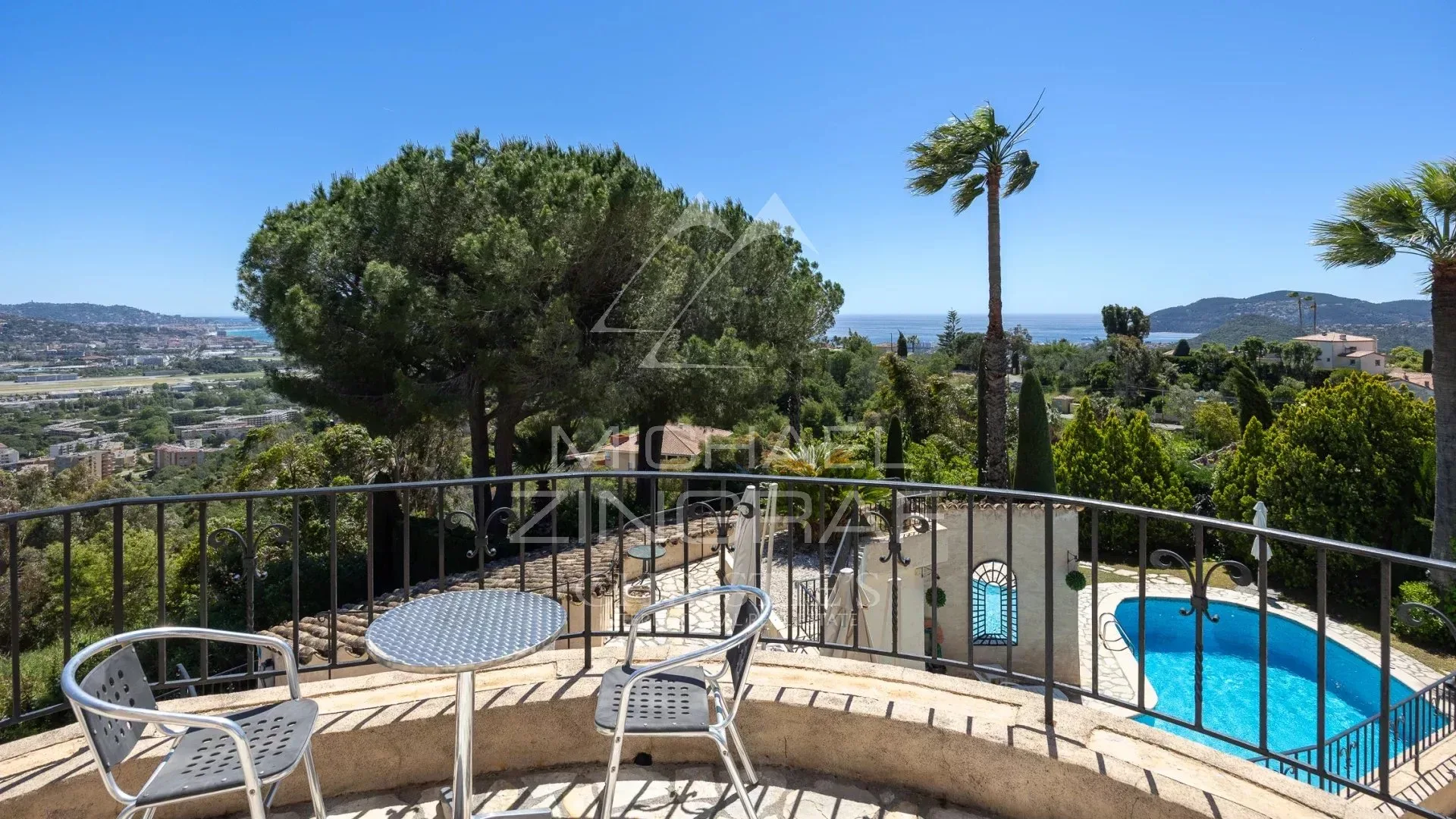Proche Cannes – Mandelieu la Napoule – Propriété vue mer - 2