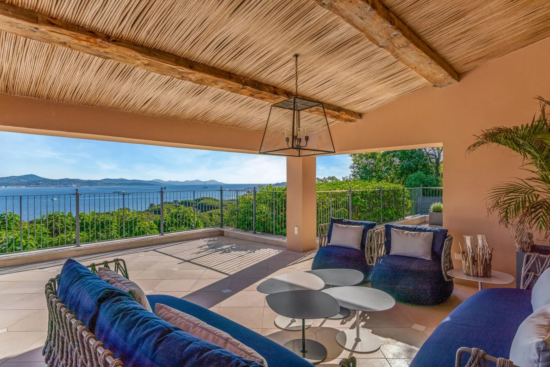 Proche Saint-Tropez - Villa vue mer panoramique - 4