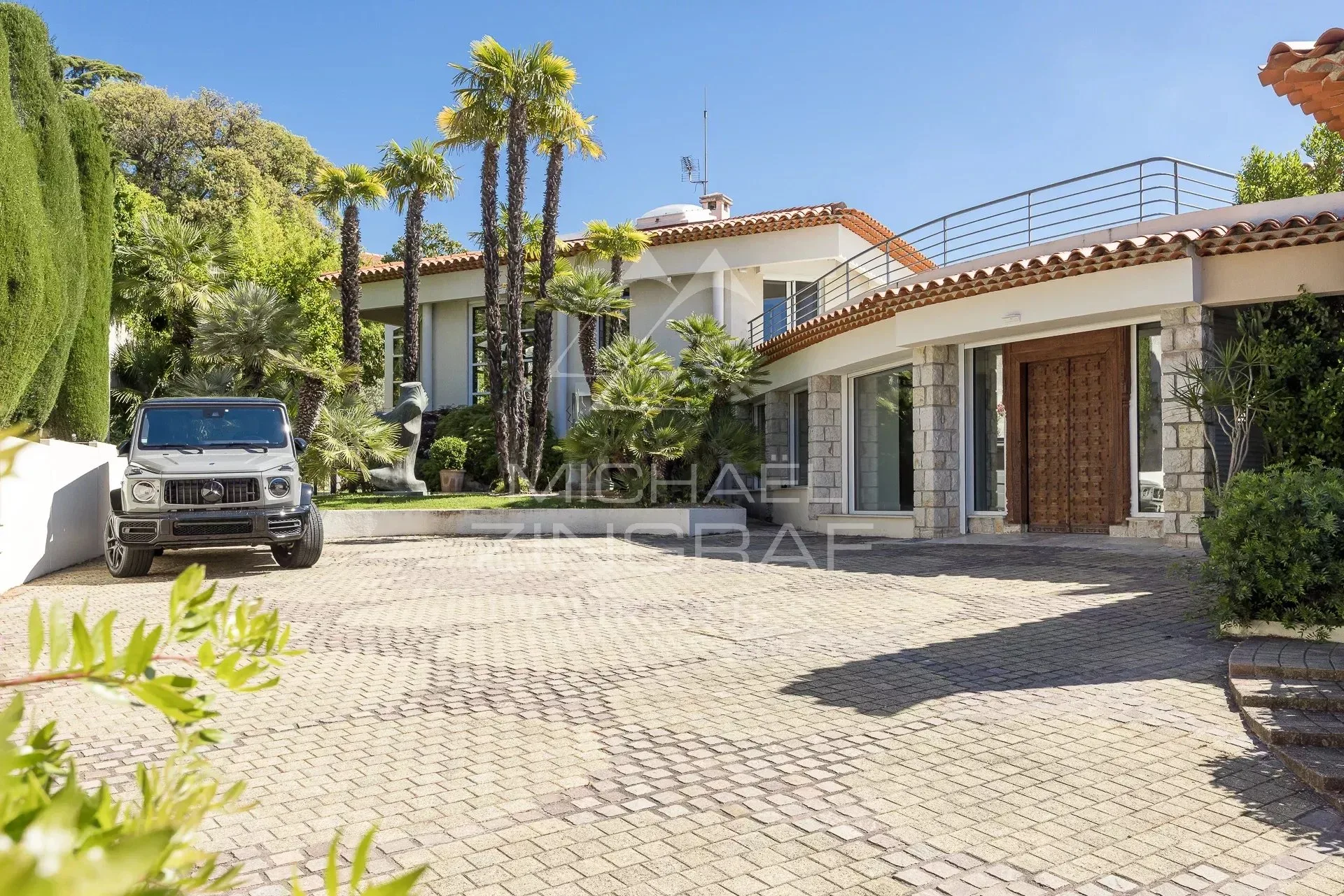Cannes – Croix-des-Gardes - Villa d’architecte avec vue mer panoramique - 3
