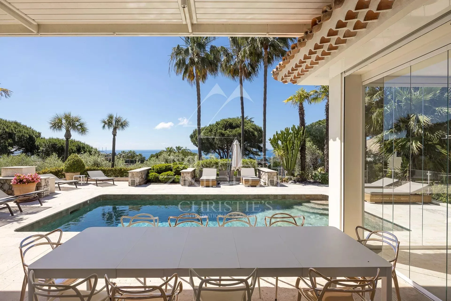 Cannes – Croix-des-Gardes - Villa d’architecte avec vue mer panoramique - 2