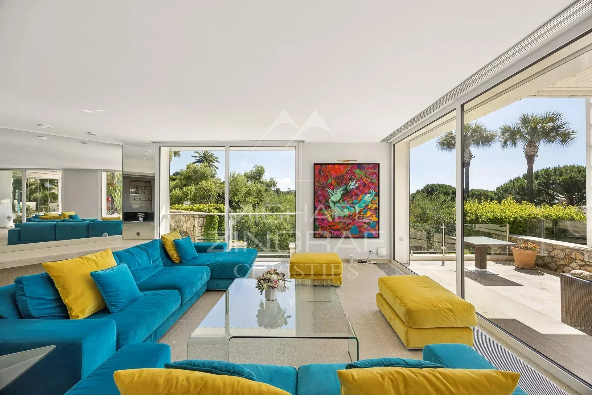 Cannes – Croix-des-Gardes - Villa d’architecte avec vue mer panoramique - 5