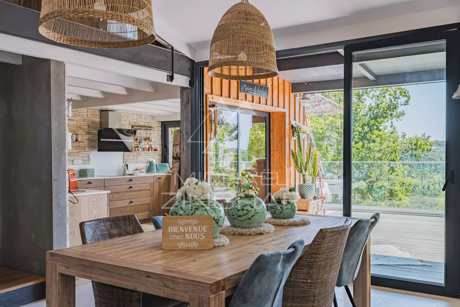 PYLA-SUR-MER – 8-ZIMMER-VILLA MIT PANORAMABLICK AUF DEN WALD - 7