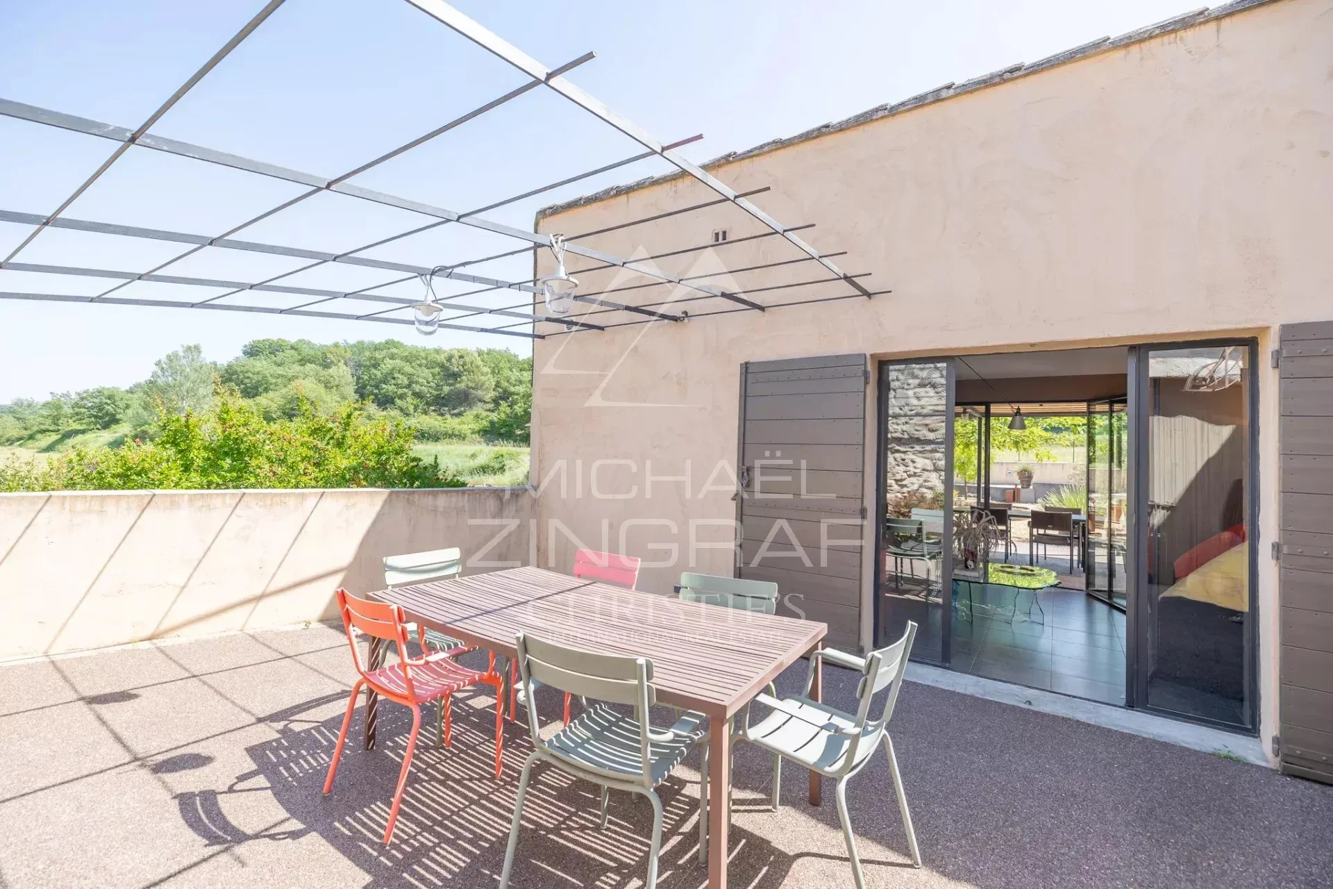 Exclusivité - Oppède - Belle maison de hameau aux vues exceptionnelles et à deux pas des commerces - 9