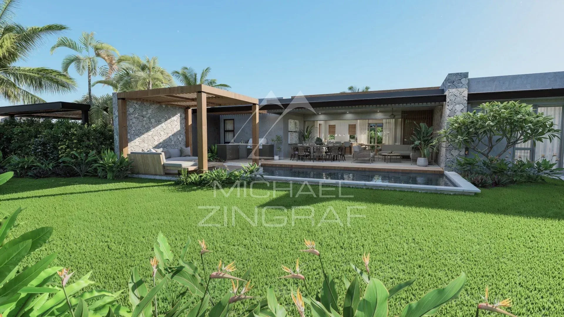 Villa Exclusive Nichée Entre Lagon et Montagnes – Rivière Noire - 2