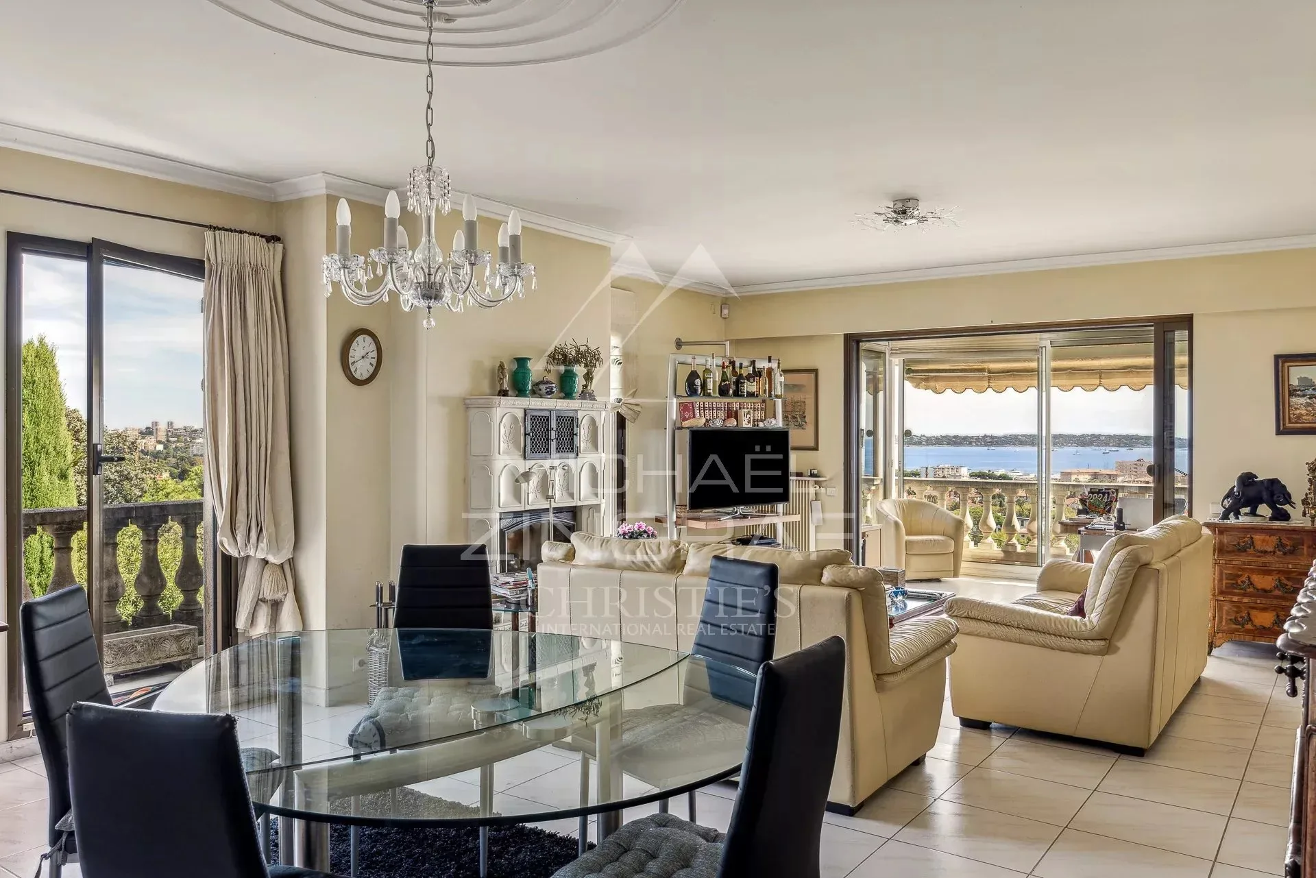 GOLFE JUAN - VUE PANORAMIQUE MER - DUPLEX - 5
