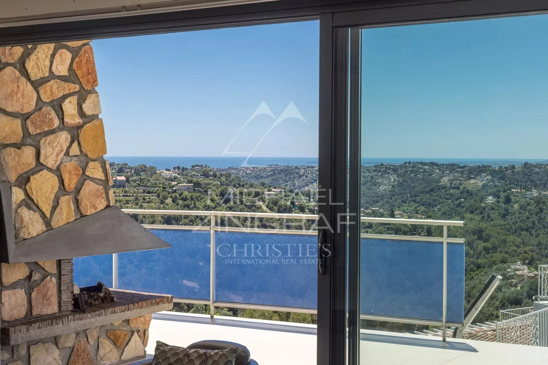 Proche Nice - Colomars - Superbe propriété de caractère avec vue panoramique exceptionnelle - 6