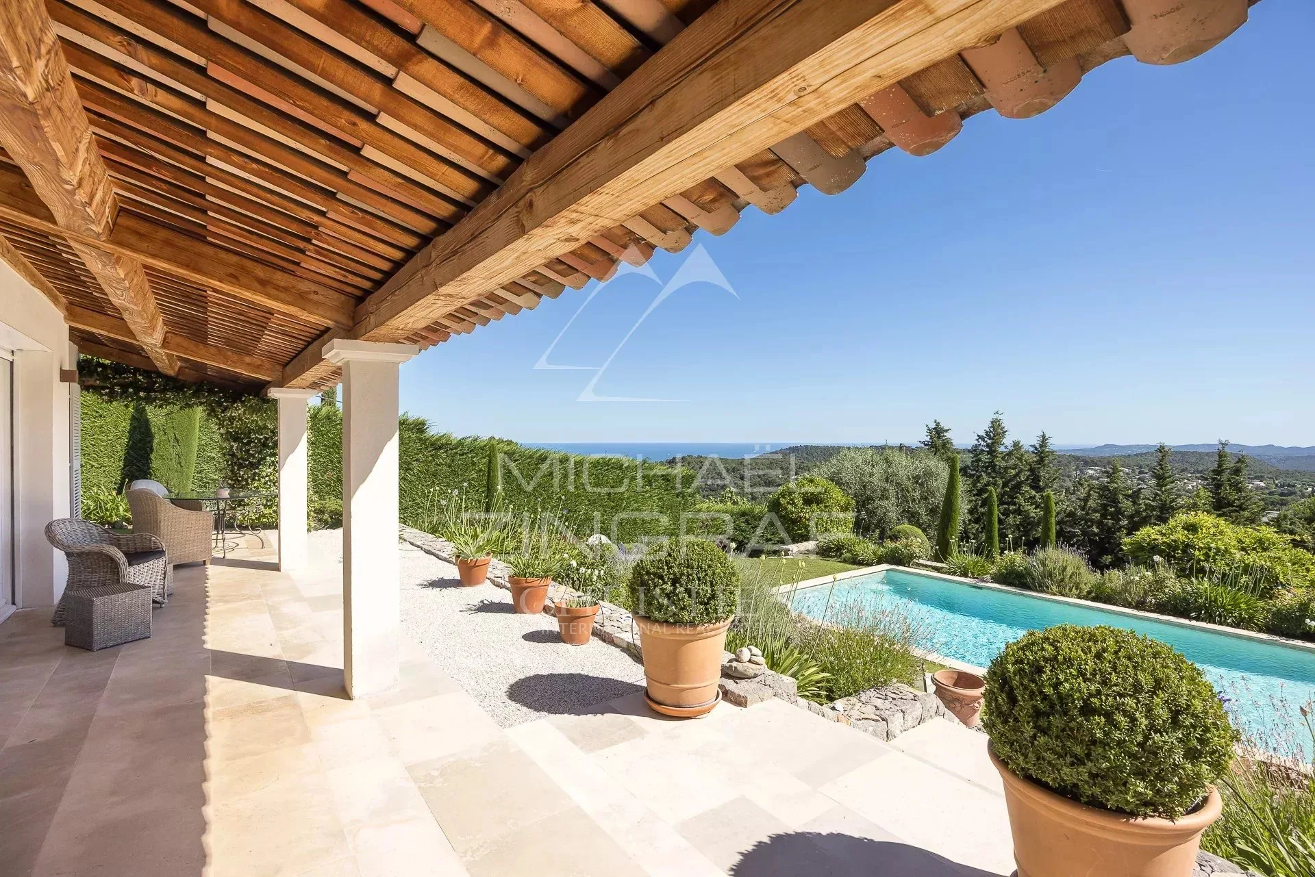 Vence – Élégante villa provençale avec vue panoramique - 9