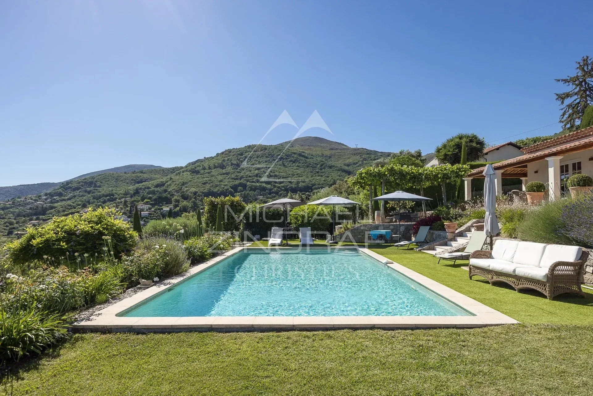 Vence – Élégante villa provençale avec vue panoramique - 10