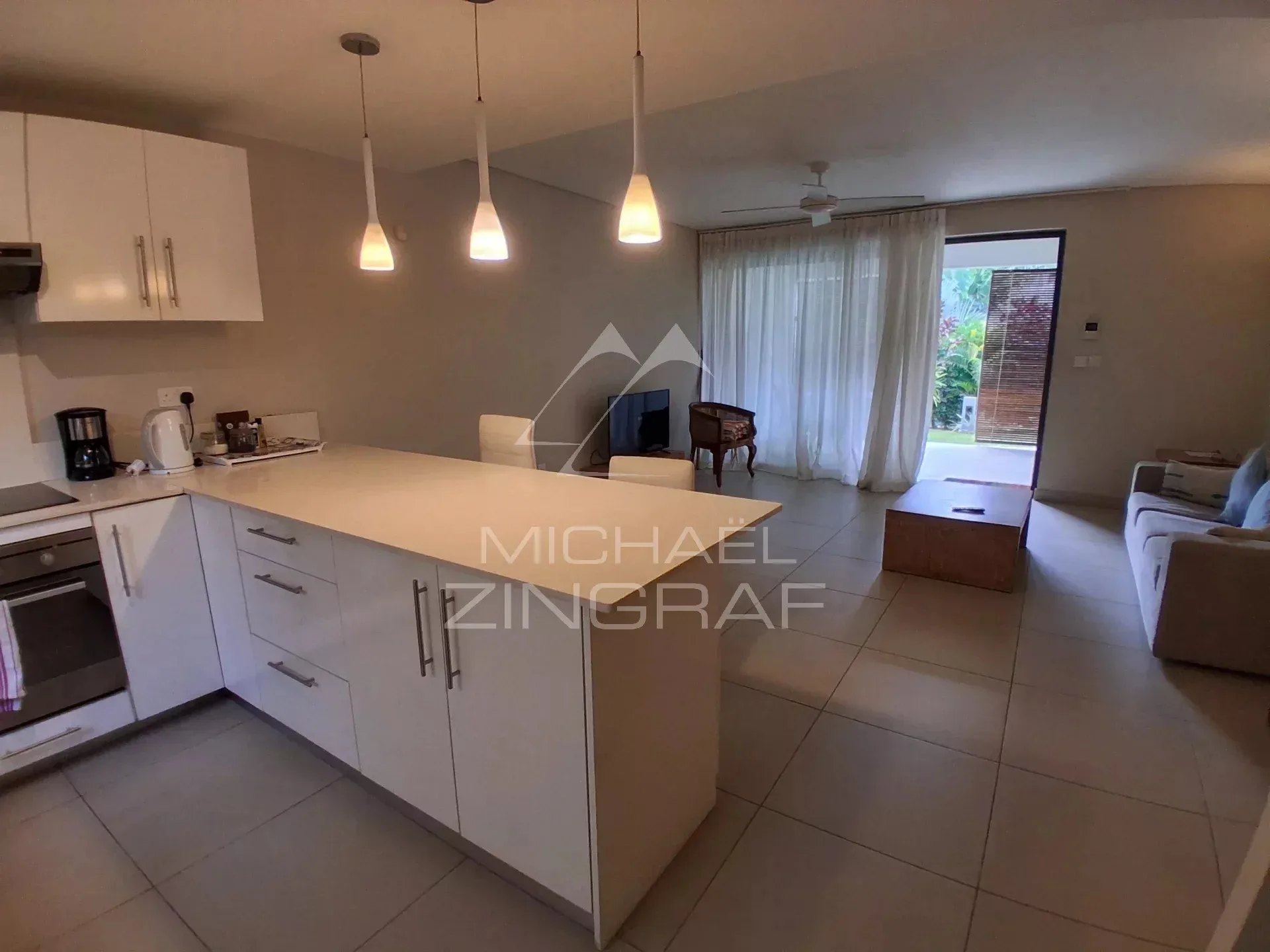 Duplex 1 Chambre avec Accès Direct à la Plage – Pereybère - 10