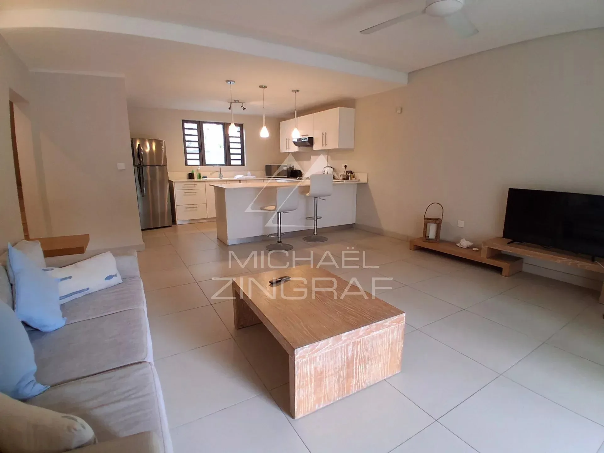 Duplex 1 Chambre avec Accès Direct à la Plage – Pereybère - 12