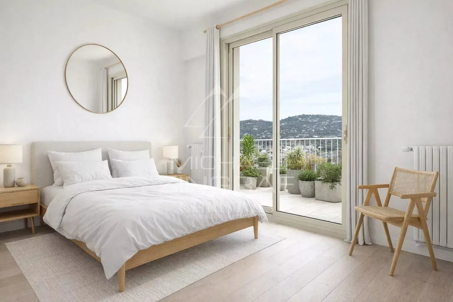 Rare, Penthouse a rénover - Cannes – Vue panoramique - 8