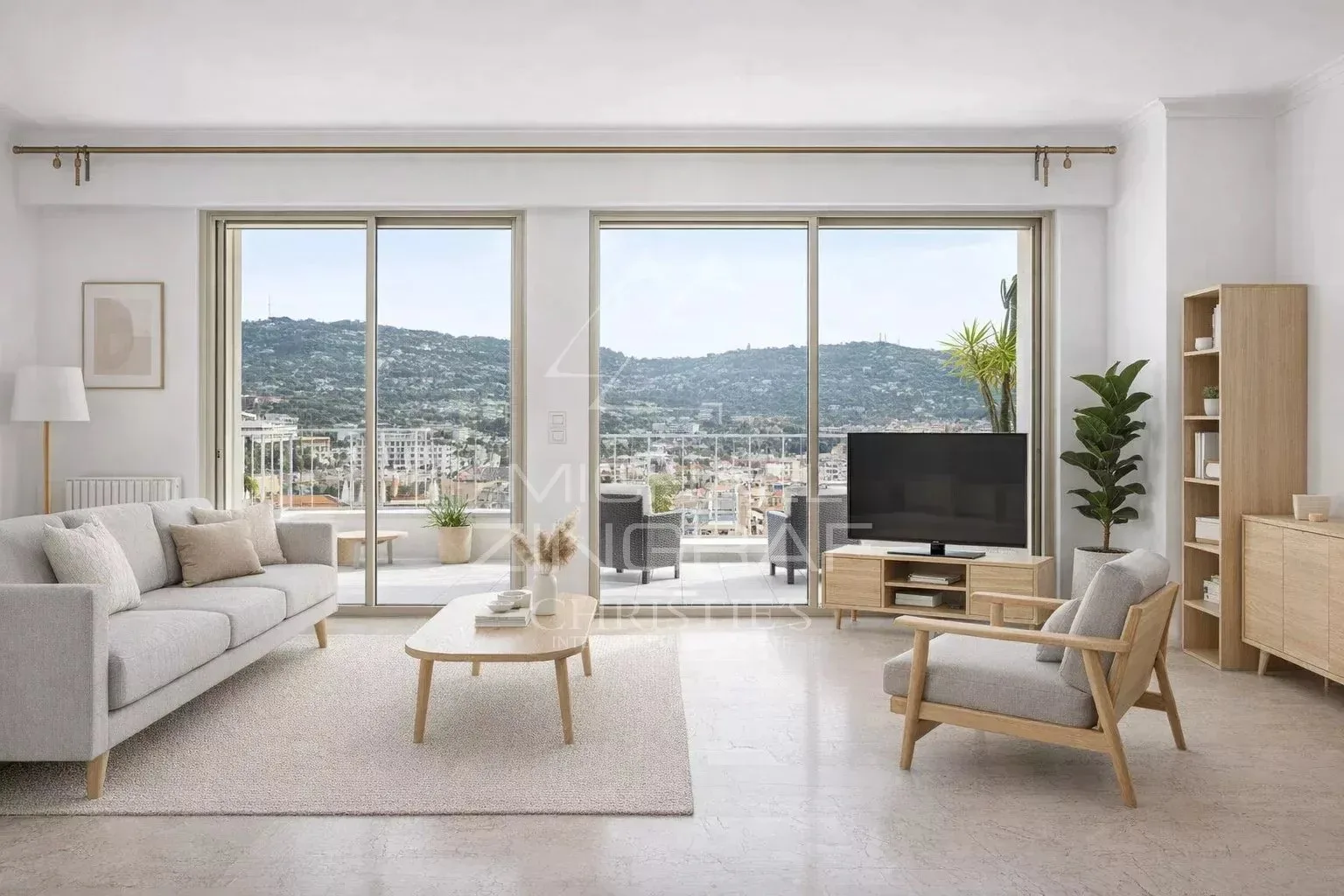 Rare, Penthouse a rénover - Cannes – Vue panoramique - 4