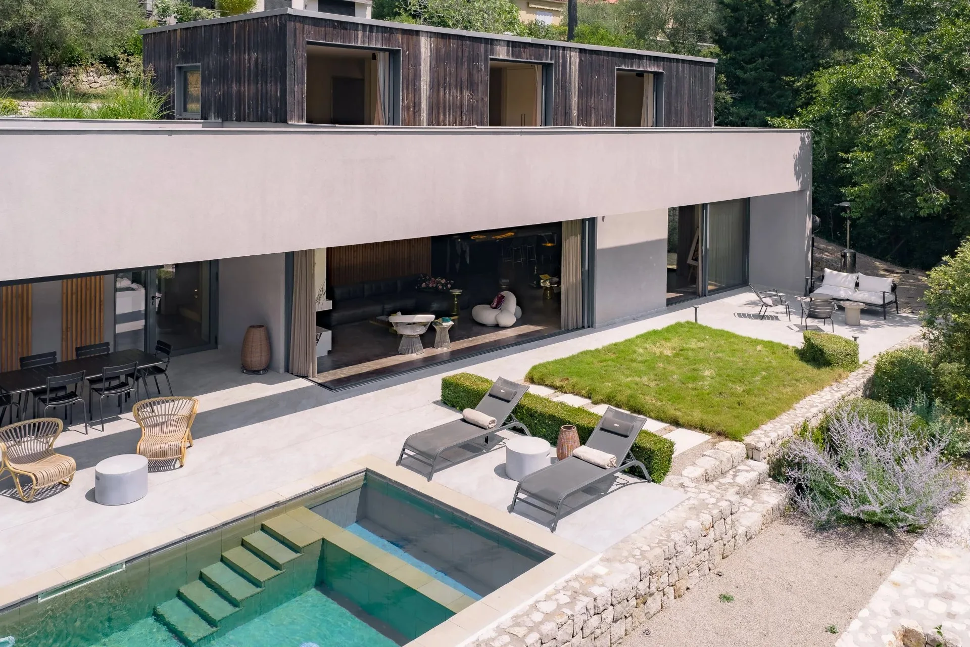 Valbonne - Villa contemporaine au cœur d'un écrin de verdure - 13