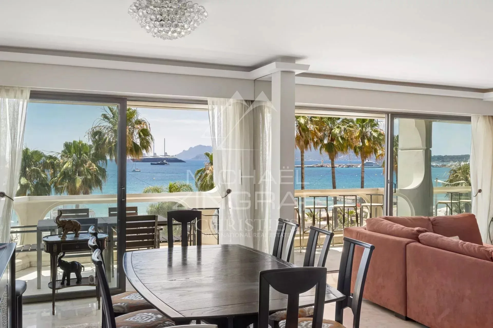 Cannes La Croisette - Splendide Appartement  - Vue mer panoramique - 4