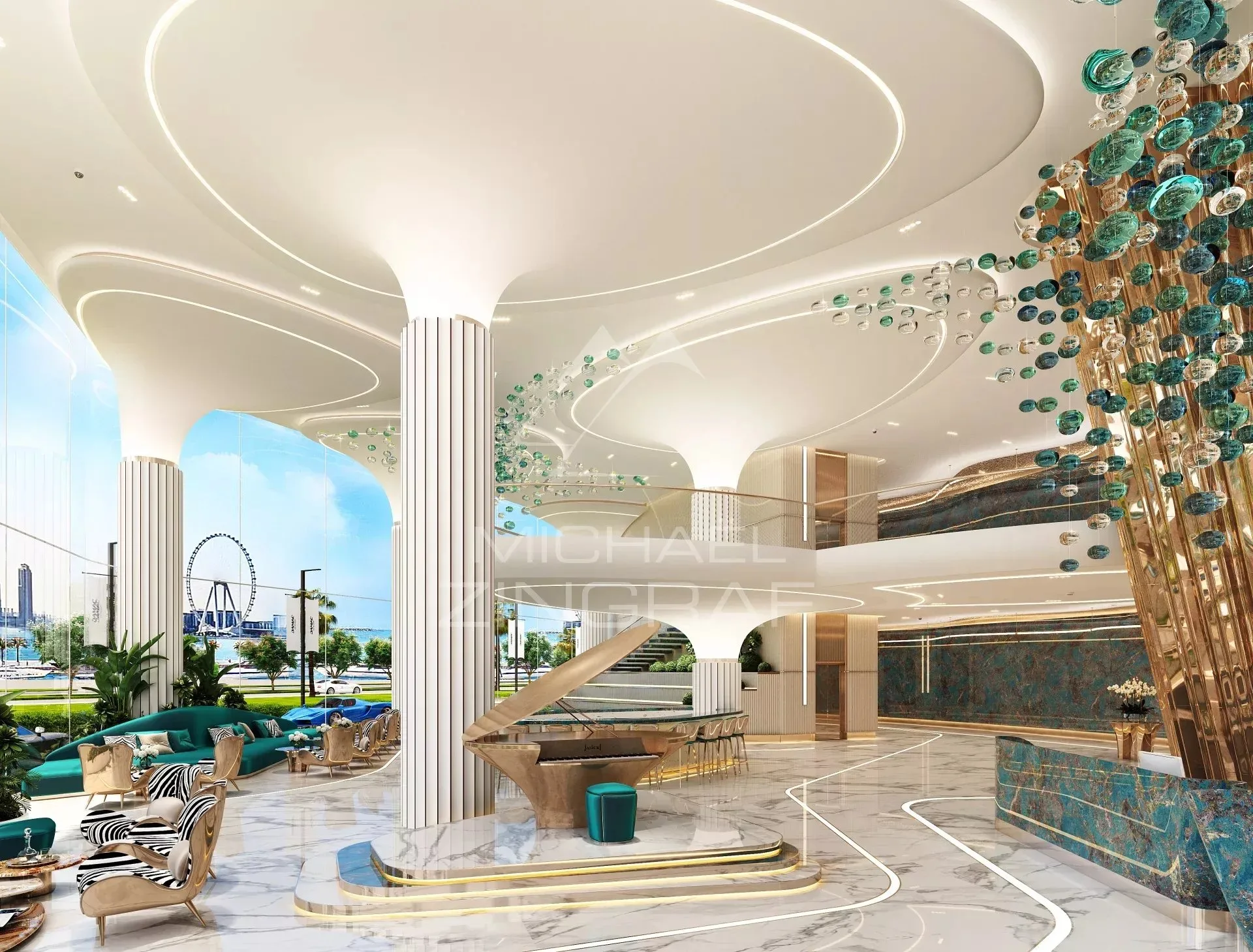 Élégance contemporaine face à la mer - DUBAI - 3
