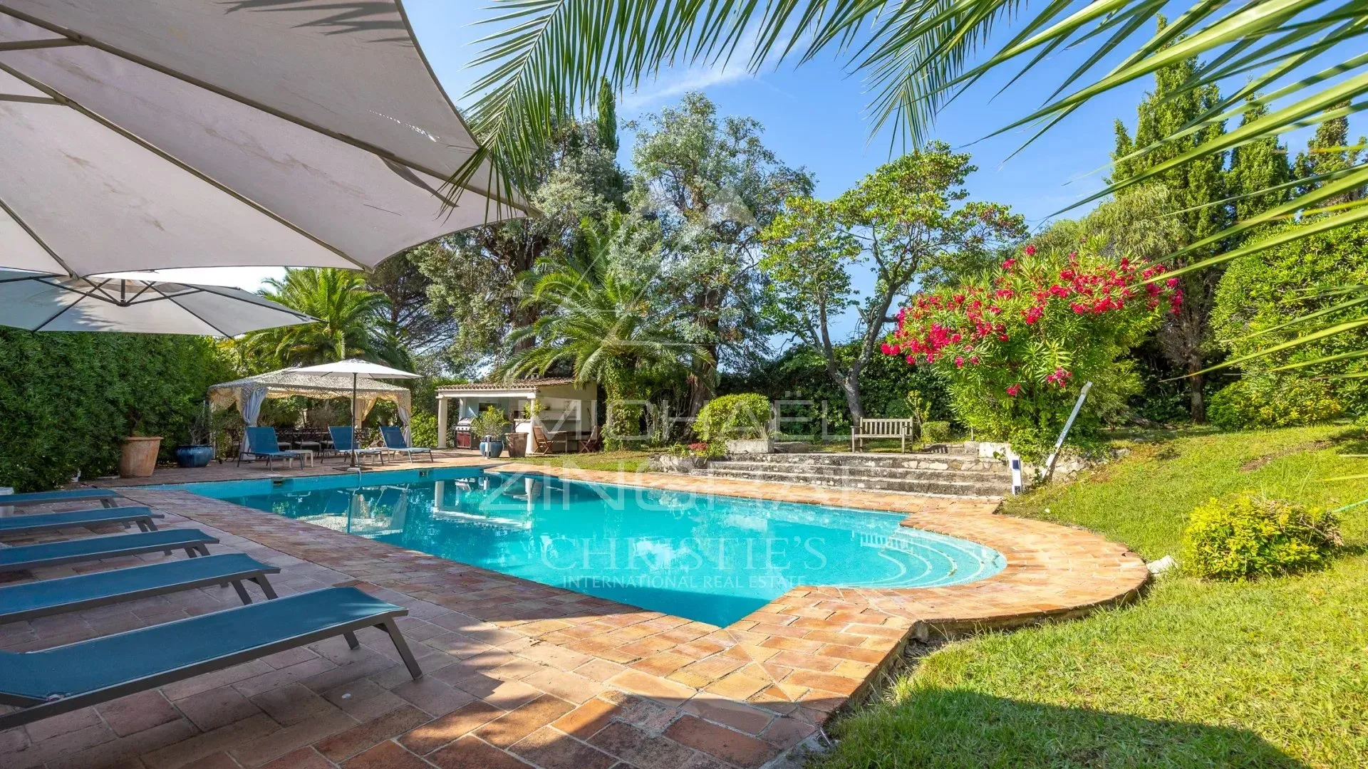 Proche Cannes - Villa Belle époque - Vue mer - Mandelieu la Napoule. - 4