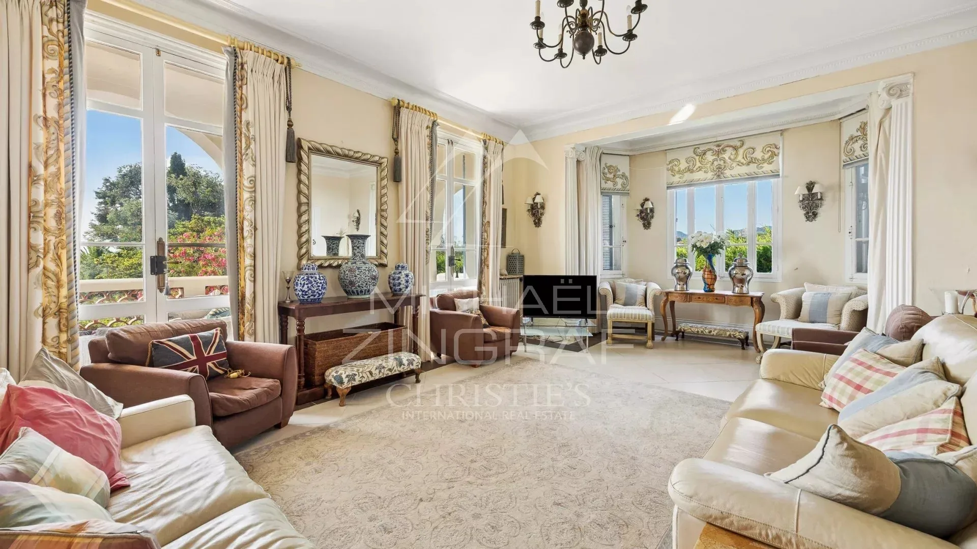 Proche Cannes - Villa Belle époque - Vue mer - Mandelieu la Napoule. - 6