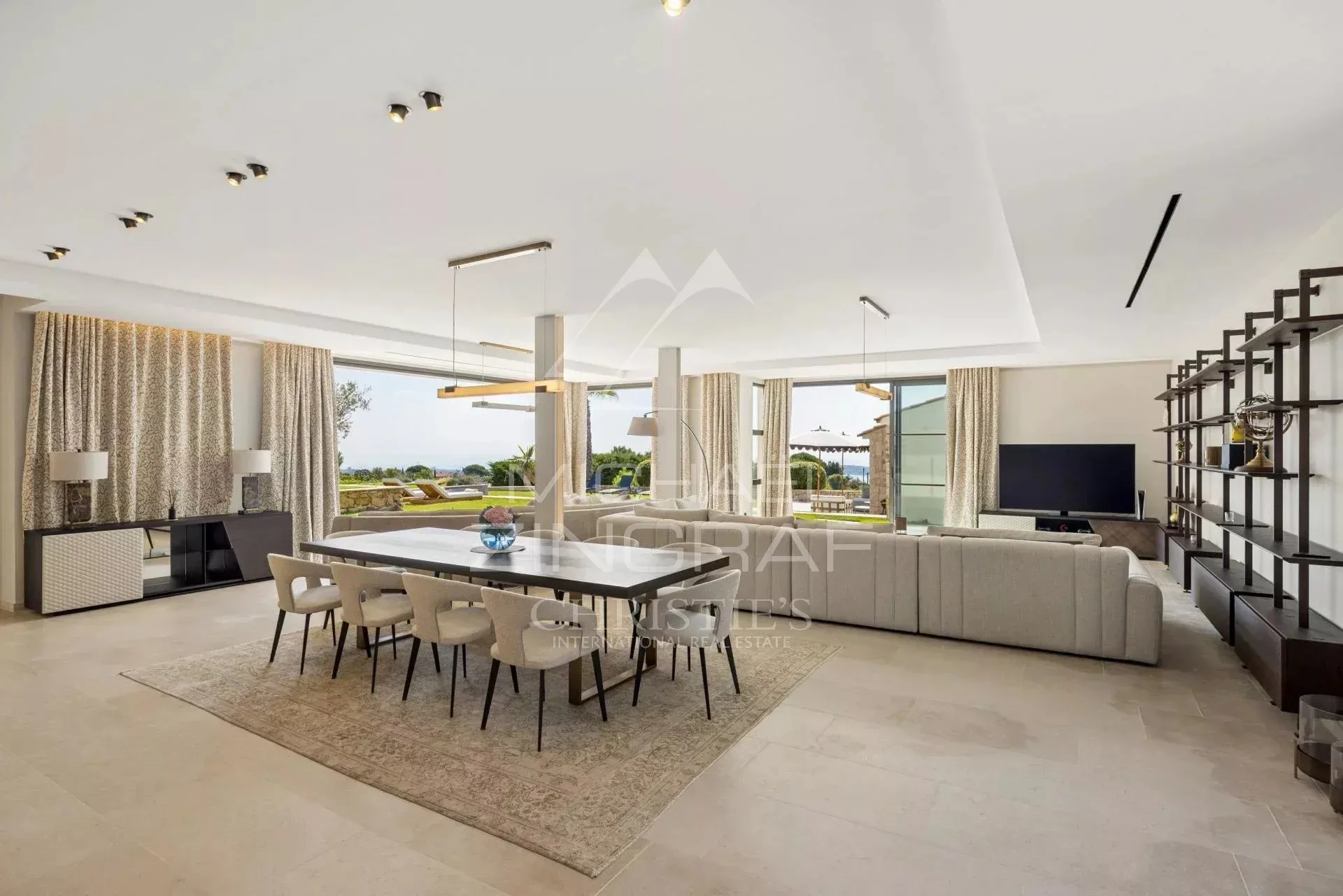 Super-Cannes – Superbe  contemporaine avec vue mer panoramique – Domaine privé - 6