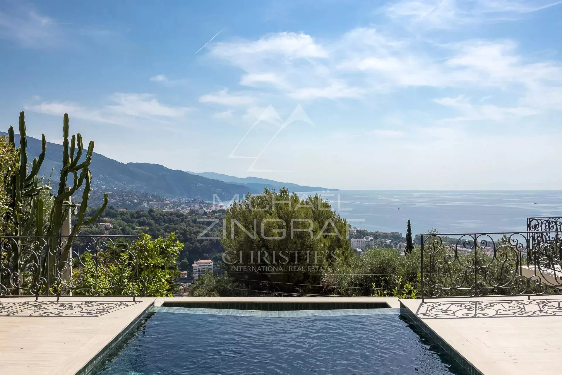 ROQUEBRUNE-CAP-MARTIN – VUE MER PANORAMIQUE - 5