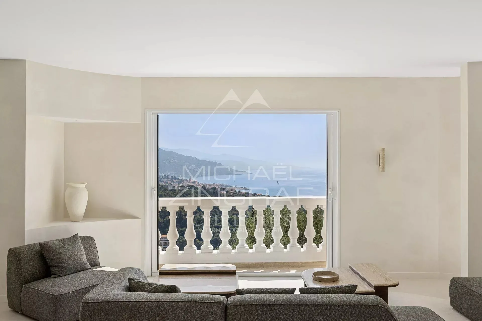 ROQUEBRUNE-CAP-MARTIN – VUE MER PANORAMIQUE - 6