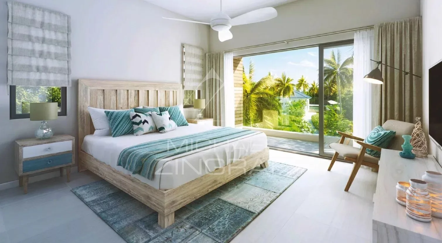 Élégant Appartement avec Vue sur les Jardins et la Piscine – Grand Baie - 4
