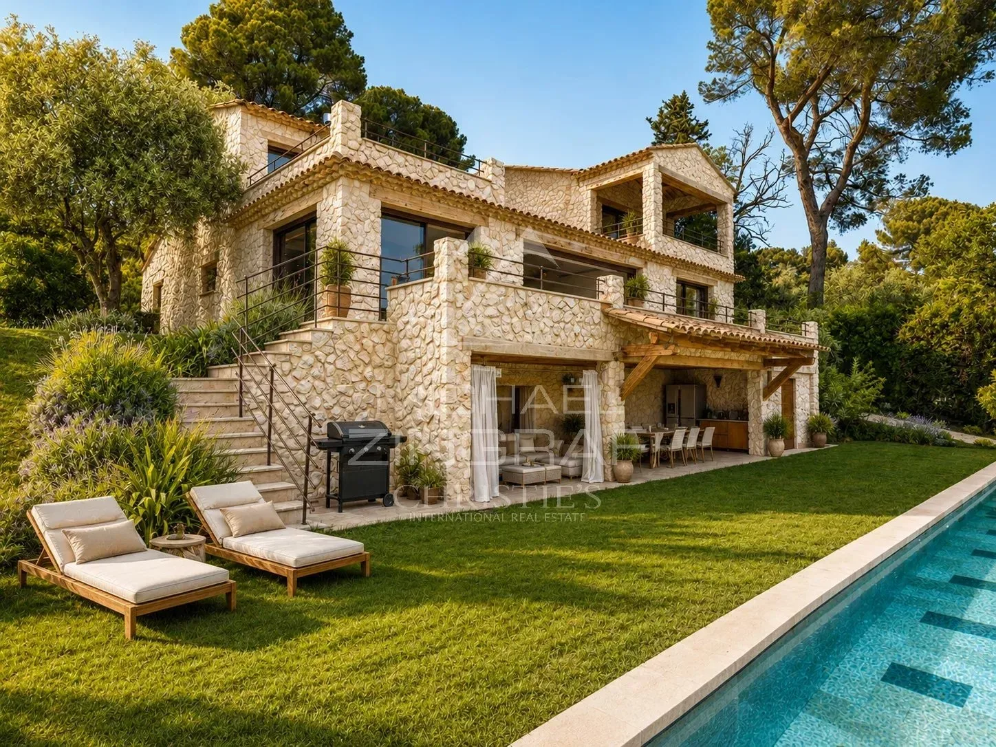 Saint-Paul-de-Vence - Villa premium avec vue panoramique mer et village - 3